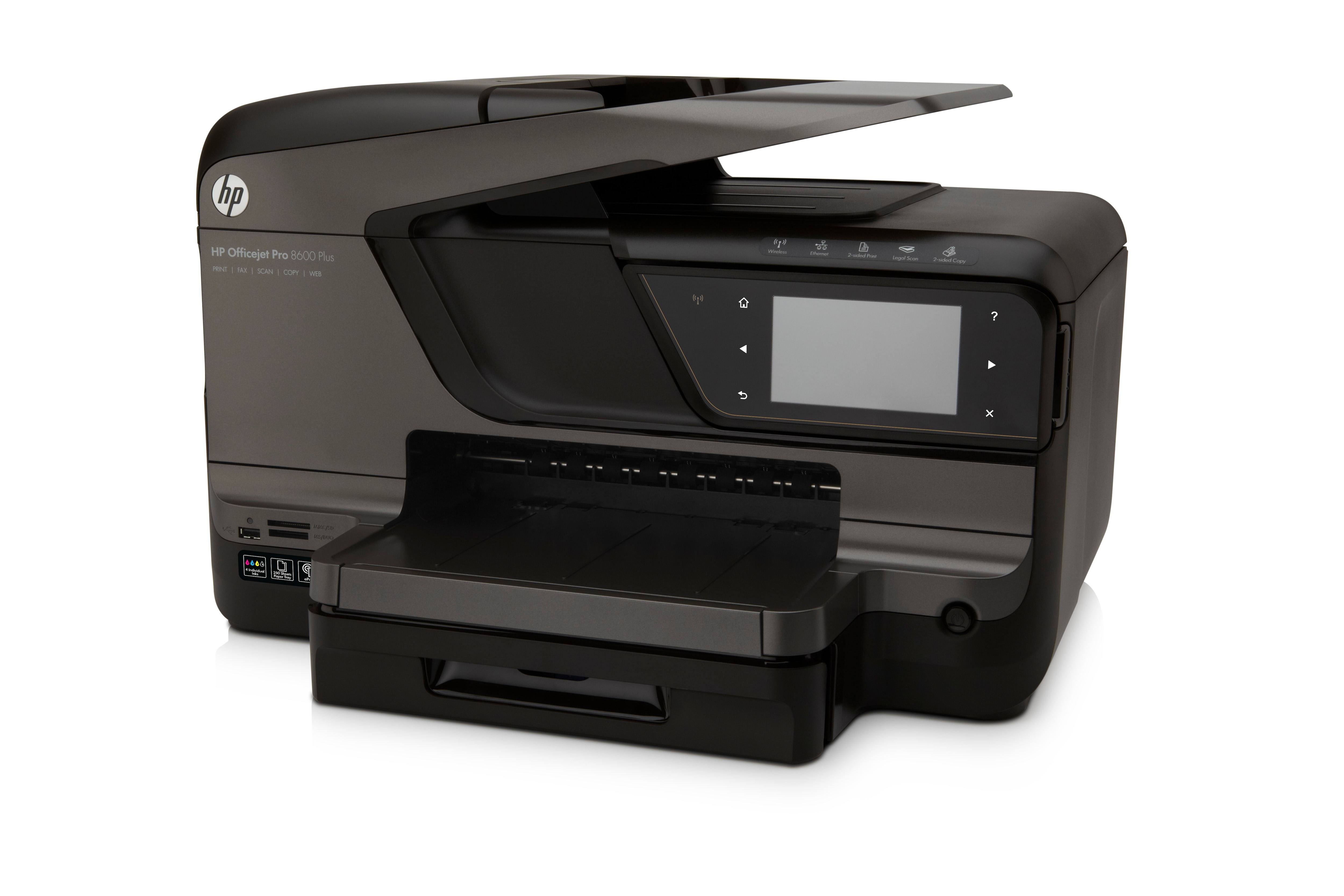HP Officejet Pro 8600 Plus 4-in-1 Tinten-Multifunktionsdrucker