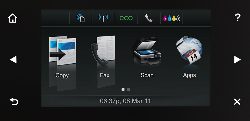 HP Officejet Pro 8600 Plus 4-in-1 Tinten-Multifunktionsdrucker