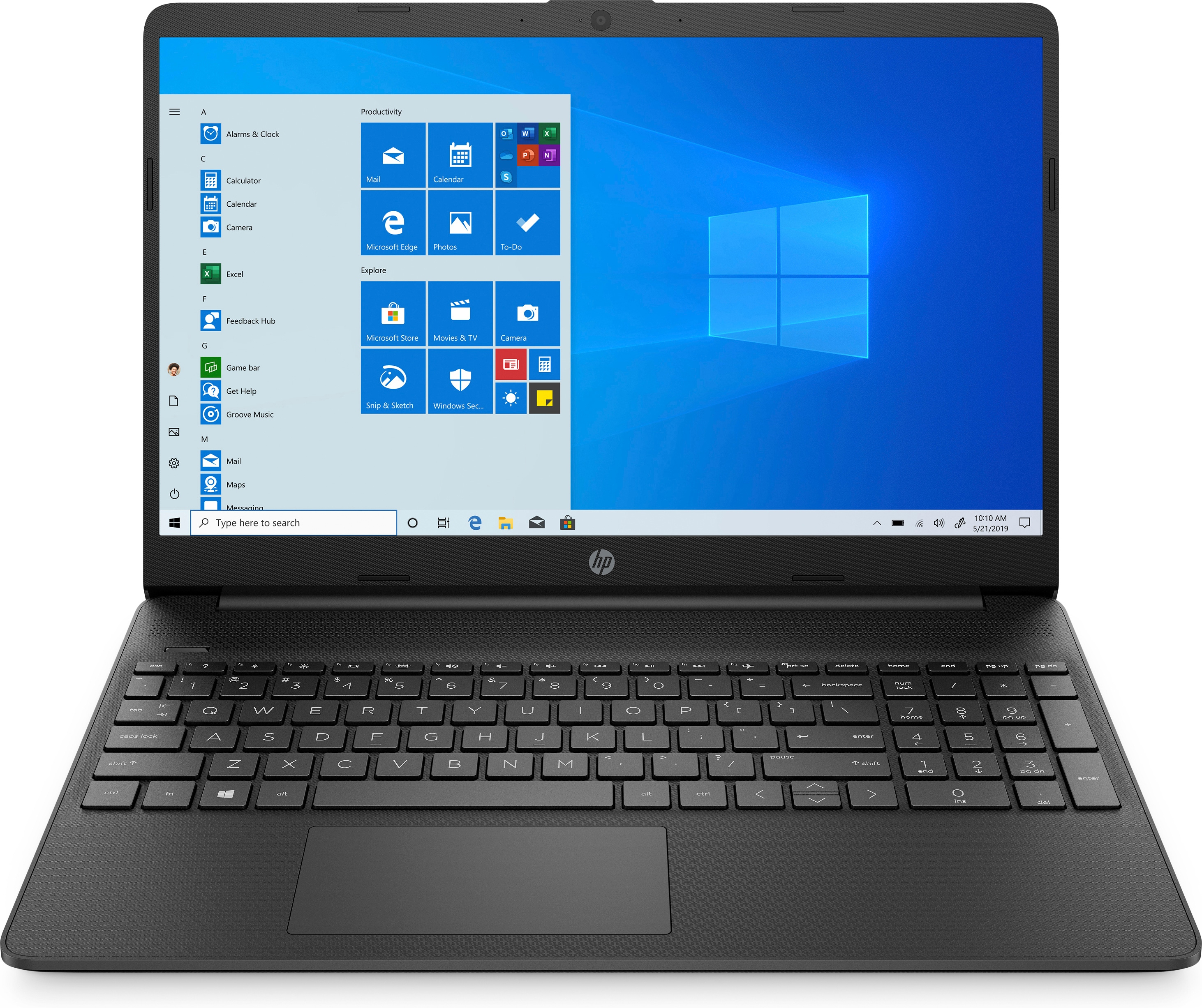 HP 15s-fq0316ng - 15,6 Zoll - Intel® Celeron® N4020 - 8 GB - 256 GB - Intel® UHD 600 - Windows 10