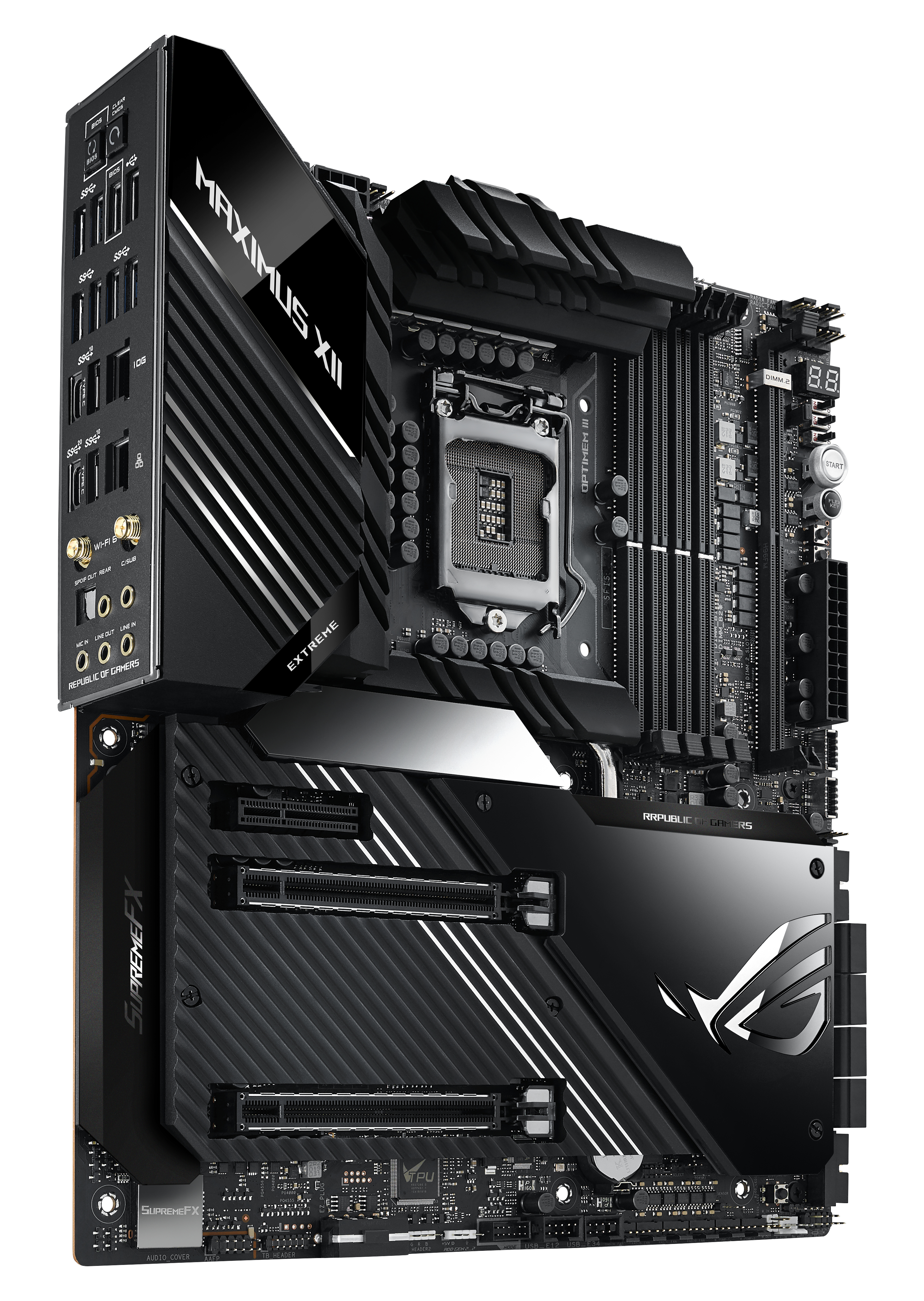 ASUS ROG MAXIMUS XII EXTREME Z490 Mainboard Schwarz