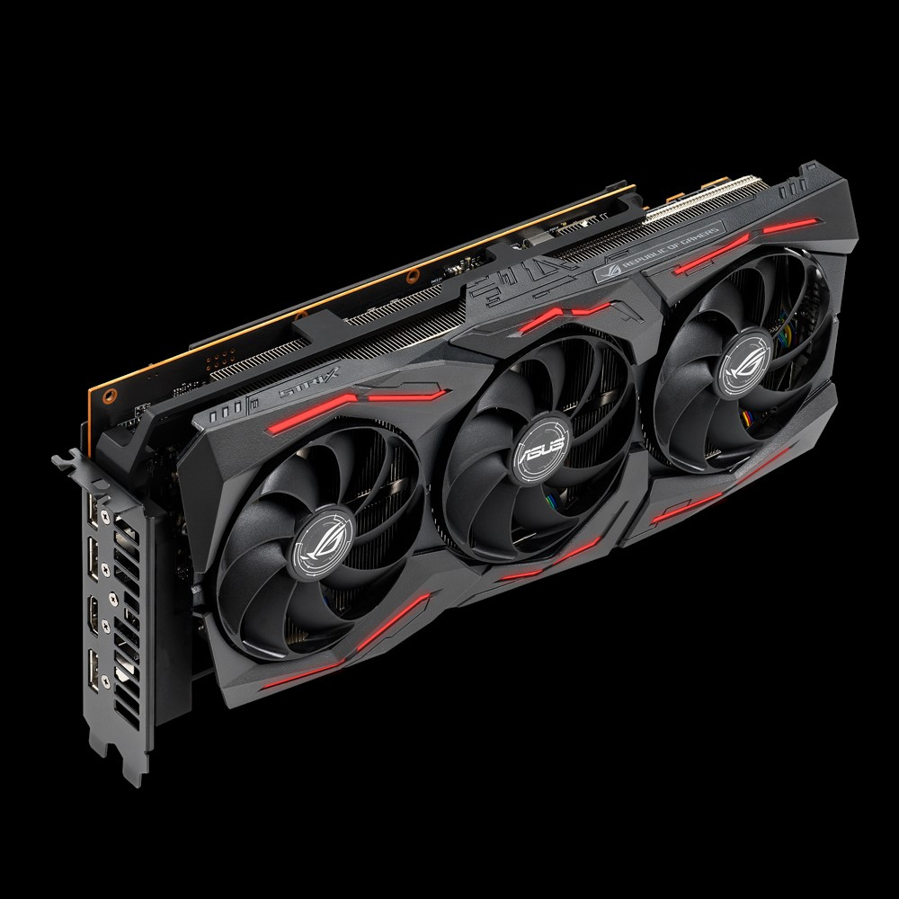 ASUS Radeon™ RX 5600 XT ROG Strix Gaming OC 6GB (90YV0EB0-M0NA00) (AMD, Grafikkarten)