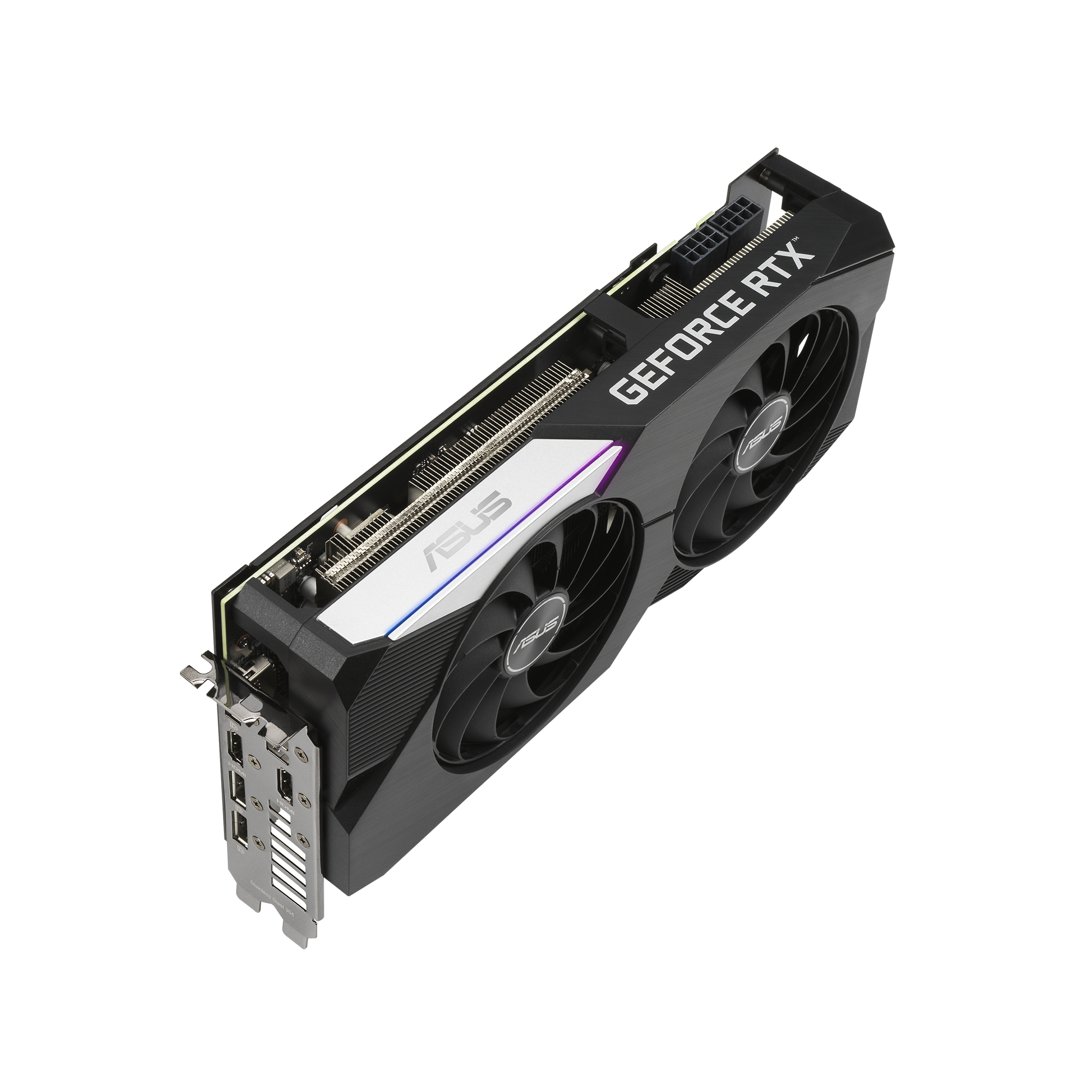 ASUS GeForce RTX™ 3070 Dual OC 8GB (90YV0FQ0-M0NA00) (NVIDIA, Grafikkarte)