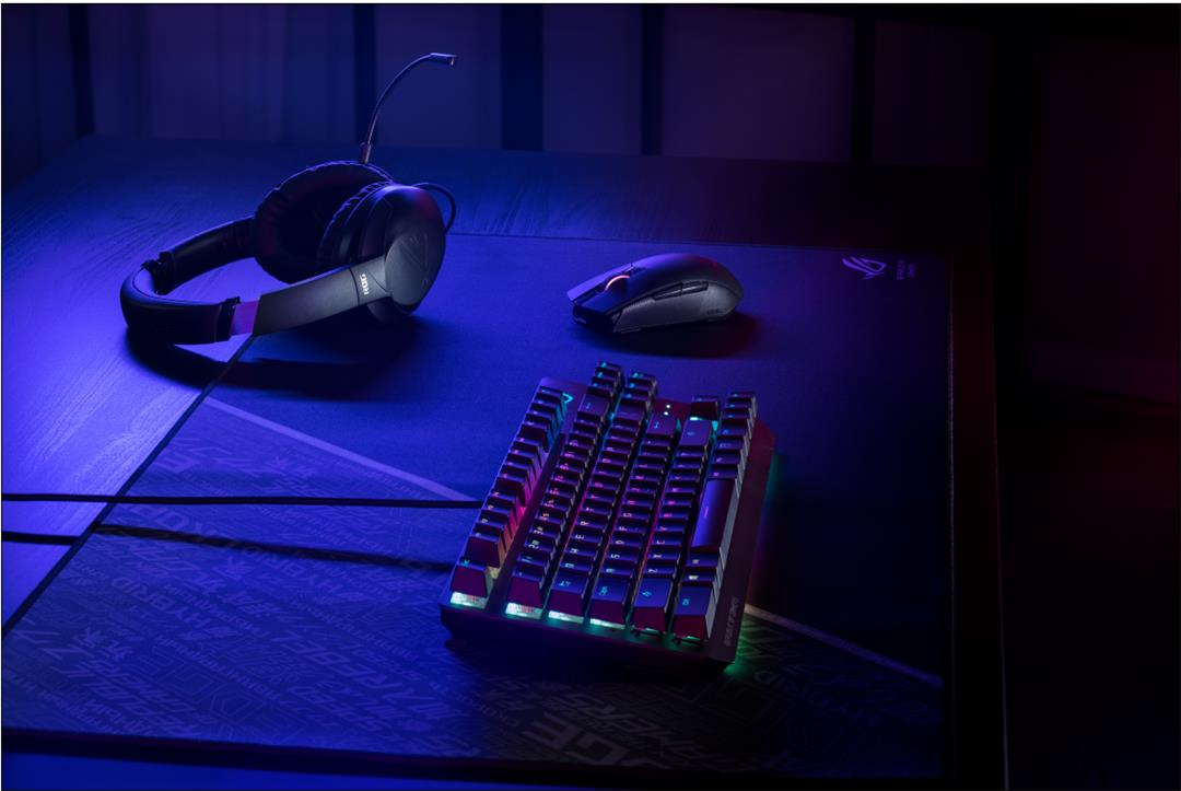 ASUS ROG Strix Impact II Maus, Schwarz