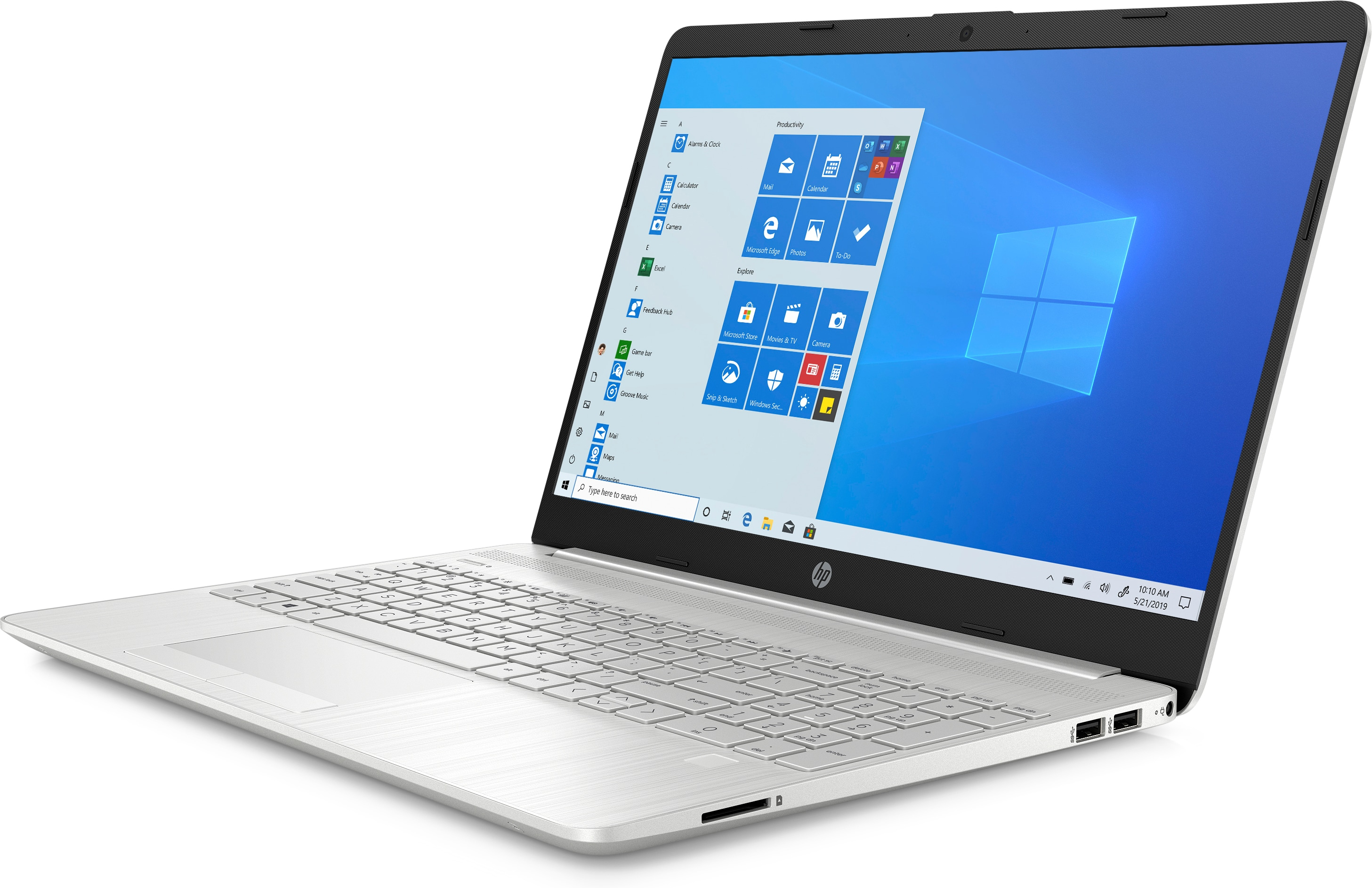 HP Notebook, Zoll mit Prozessor, Intel® HDD, i7-10510U SSD, 8 TB 256 RAM, 15-dw1373ng, GB 15,6 Display, GB Silber 1