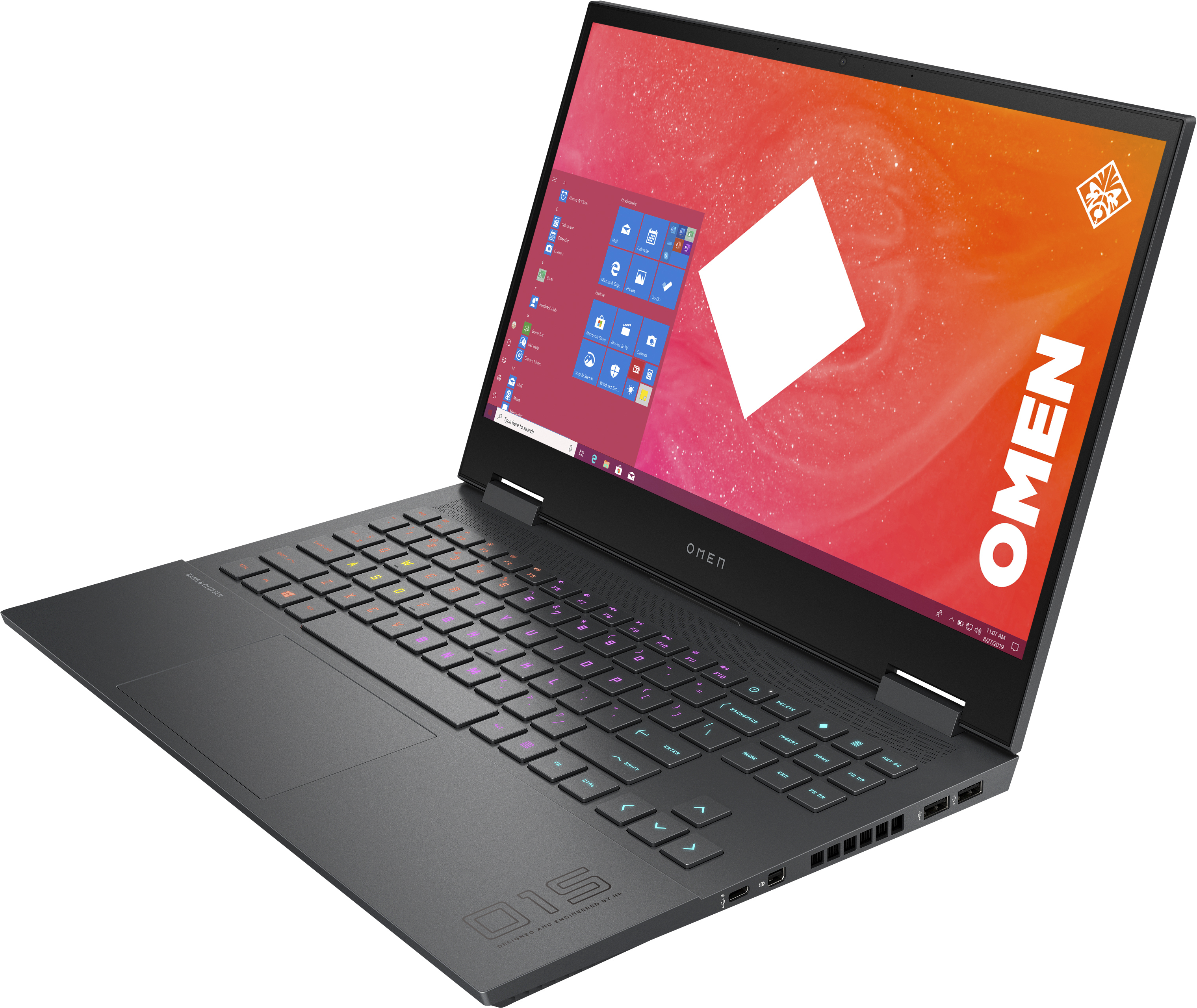 HP OMEN 15-en0300ng - 15,6 Zoll - AMD Ryzen™ 7 4800H - 8 GB - 512 GB - NVIDIA GeForce RTX™ 2060 - Windows 10 Home (64 Bit)
