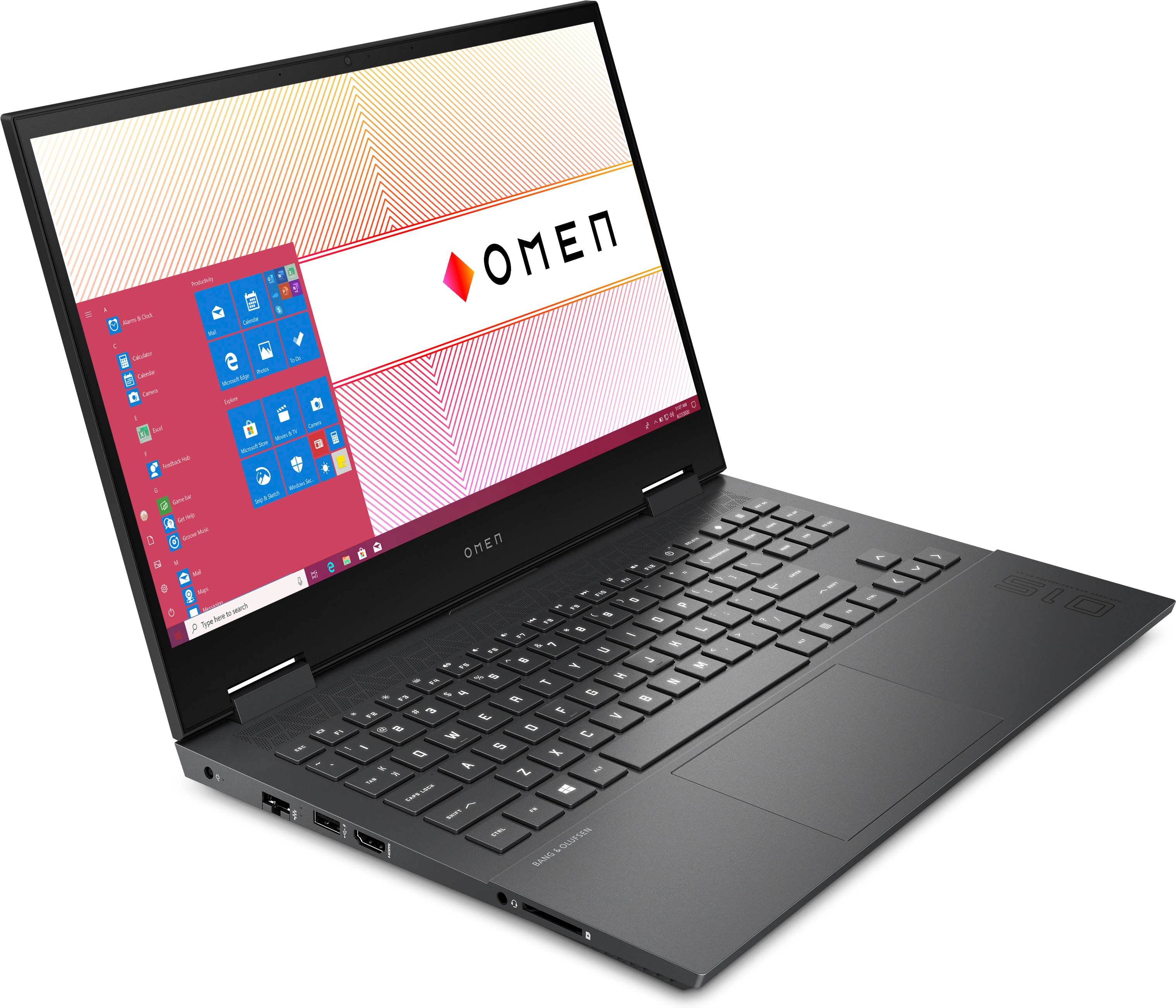 HP OMEN 15-en0300ng - 15,6 Zoll - AMD Ryzen™ 7 4800H - 8 GB - 512 GB - NVIDIA GeForce RTX™ 2060 - Windows 10 Home (64 Bit)