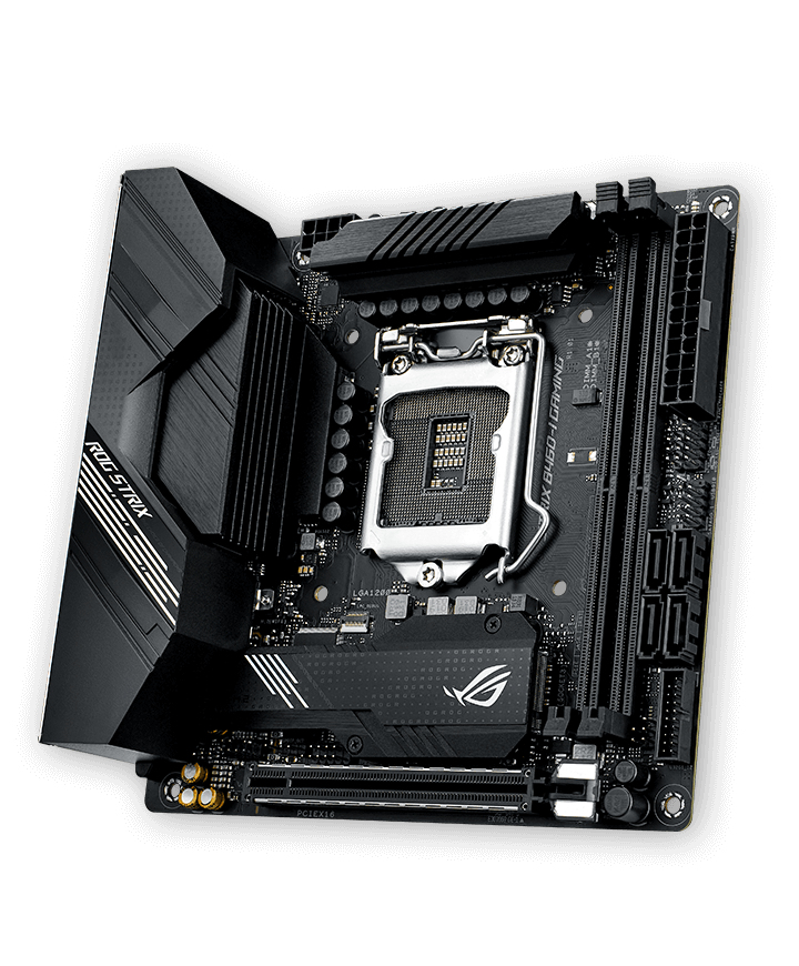ASUS ROG STRIX B460-I GAMING (90MB13X0-M0EAY0) Mainboard Schwarz