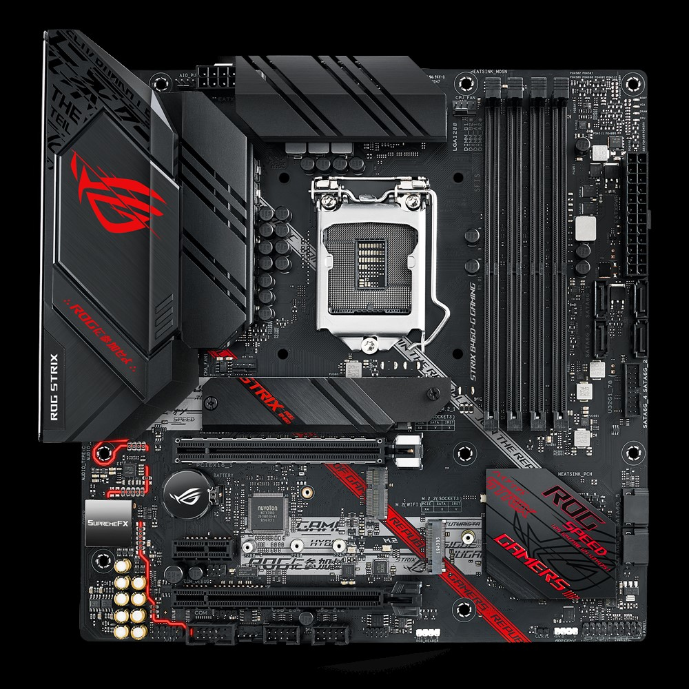 ASUS ROG STRIX B460-G GAMING (90MB1460-M0EAY0) Mainboard Schwarz