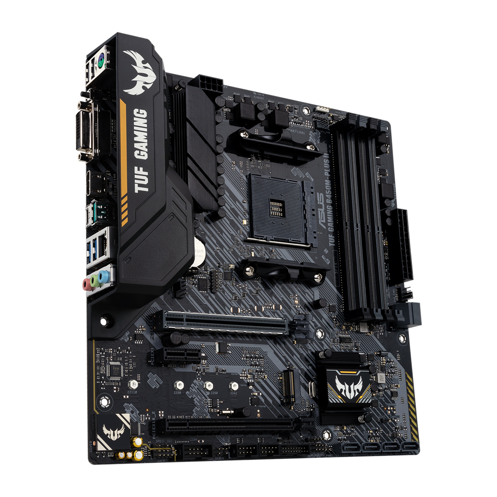 ASUS 90MB1620-M0EAY0 TUF GAMING B450M-PLUS II Gaming-Mainboard schwarz