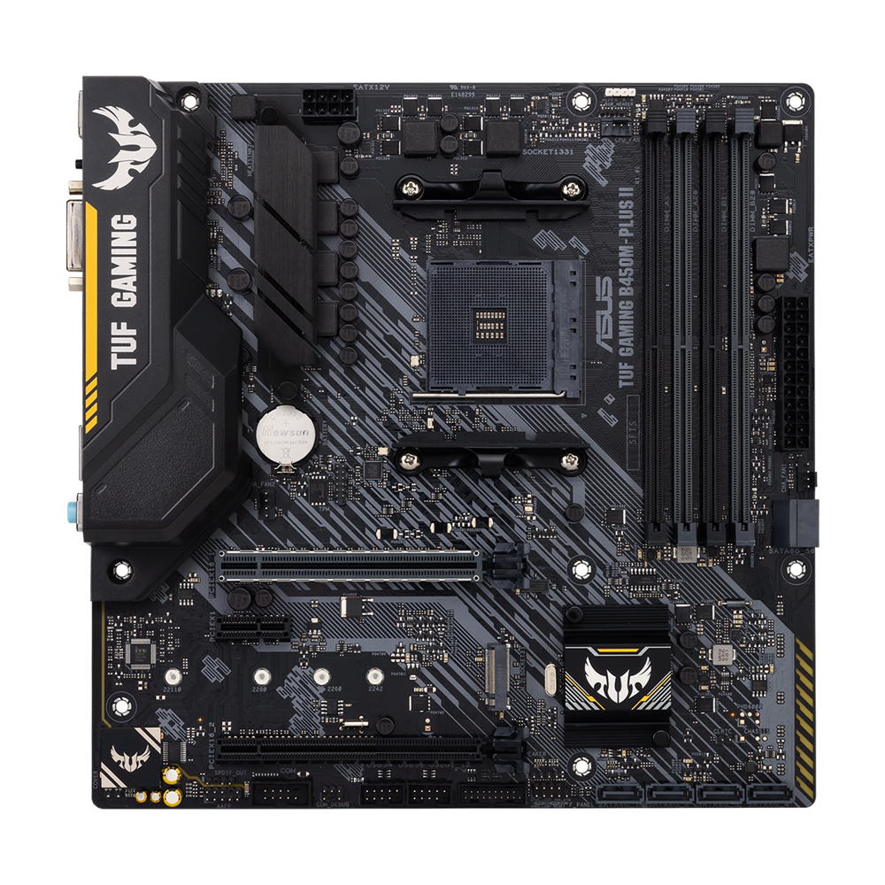 ASUS 90MB1620-M0EAY0 TUF GAMING B450M-PLUS II Gaming-Mainboard schwarz