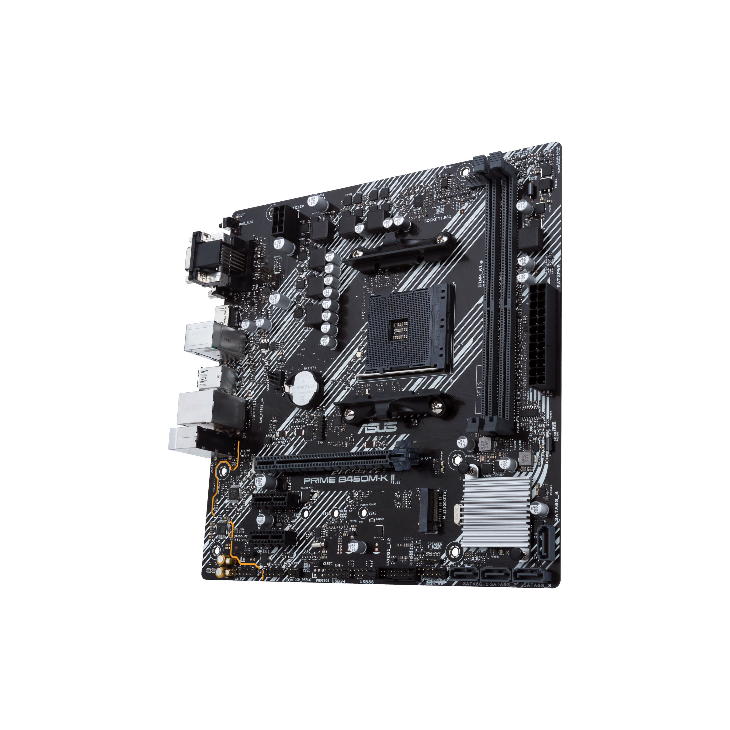 ASUS 90MB1600-M0EAY0 PRIME B450M-K II schwarz