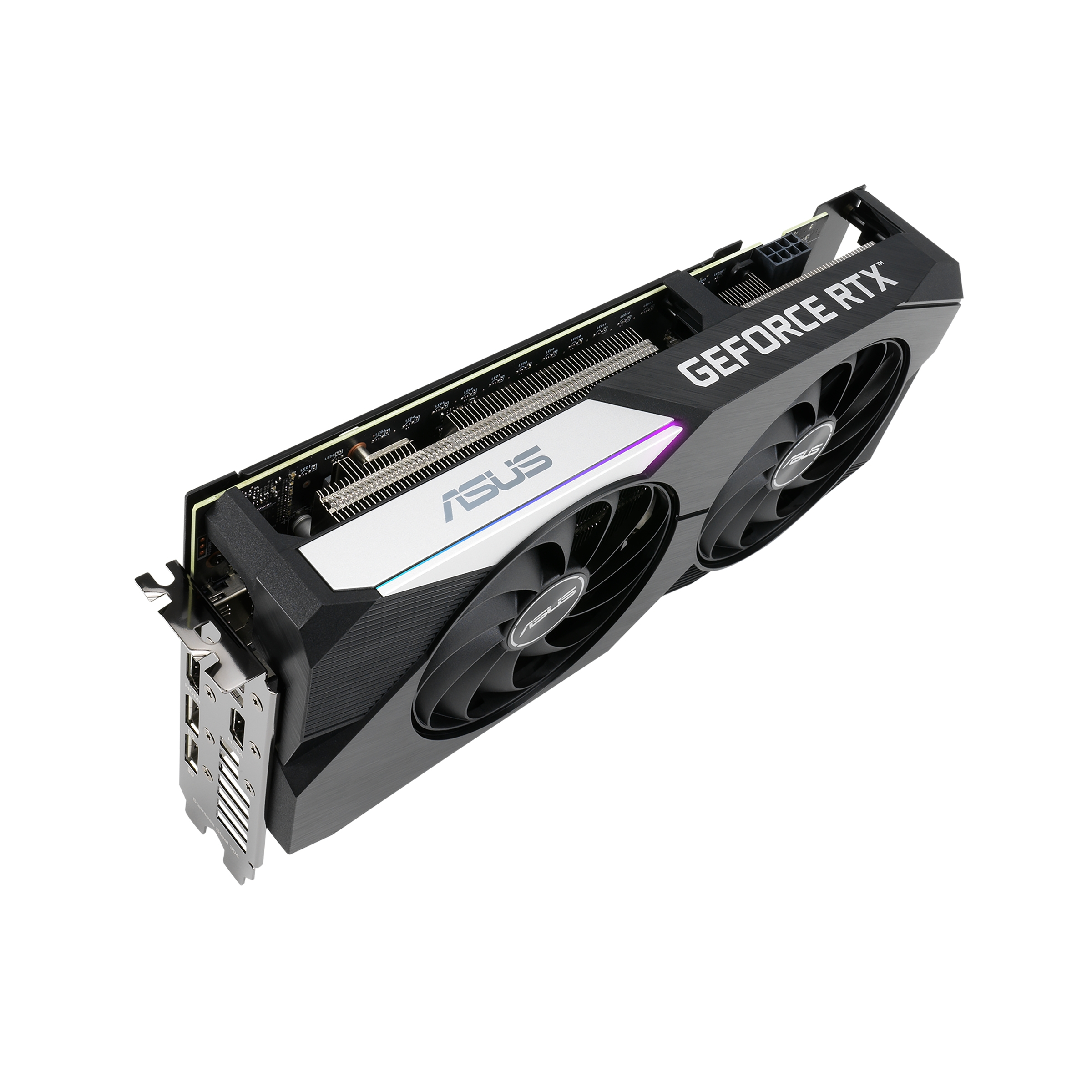 ASUS GeForce RTX™ 3060 Ti Dual OC 8GB (90YV0G12-M0NA00) (NVIDIA, Grafikkarte)