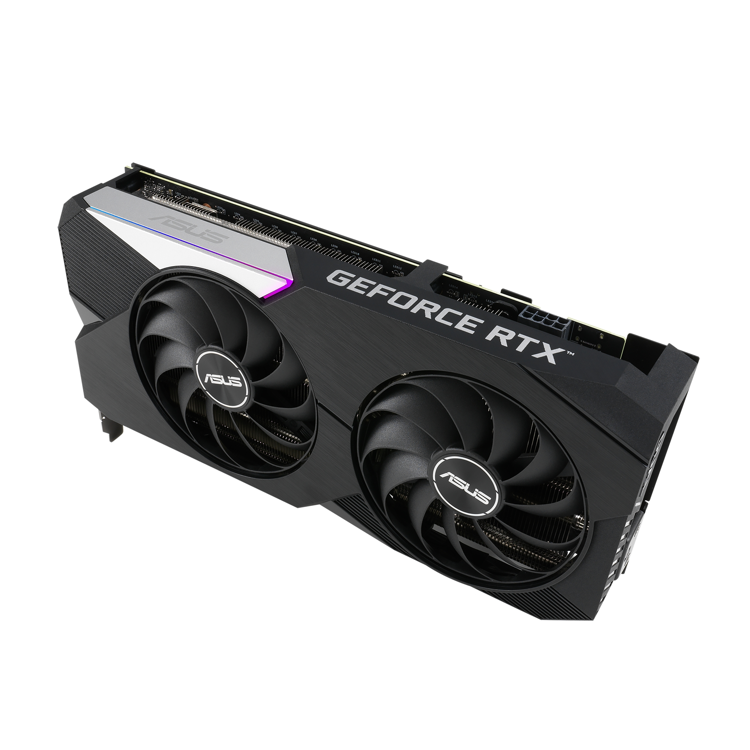 ASUS GeForce RTX™ 3060 Ti Dual OC 8GB (90YV0G12-M0NA00) (NVIDIA, Grafikkarte)