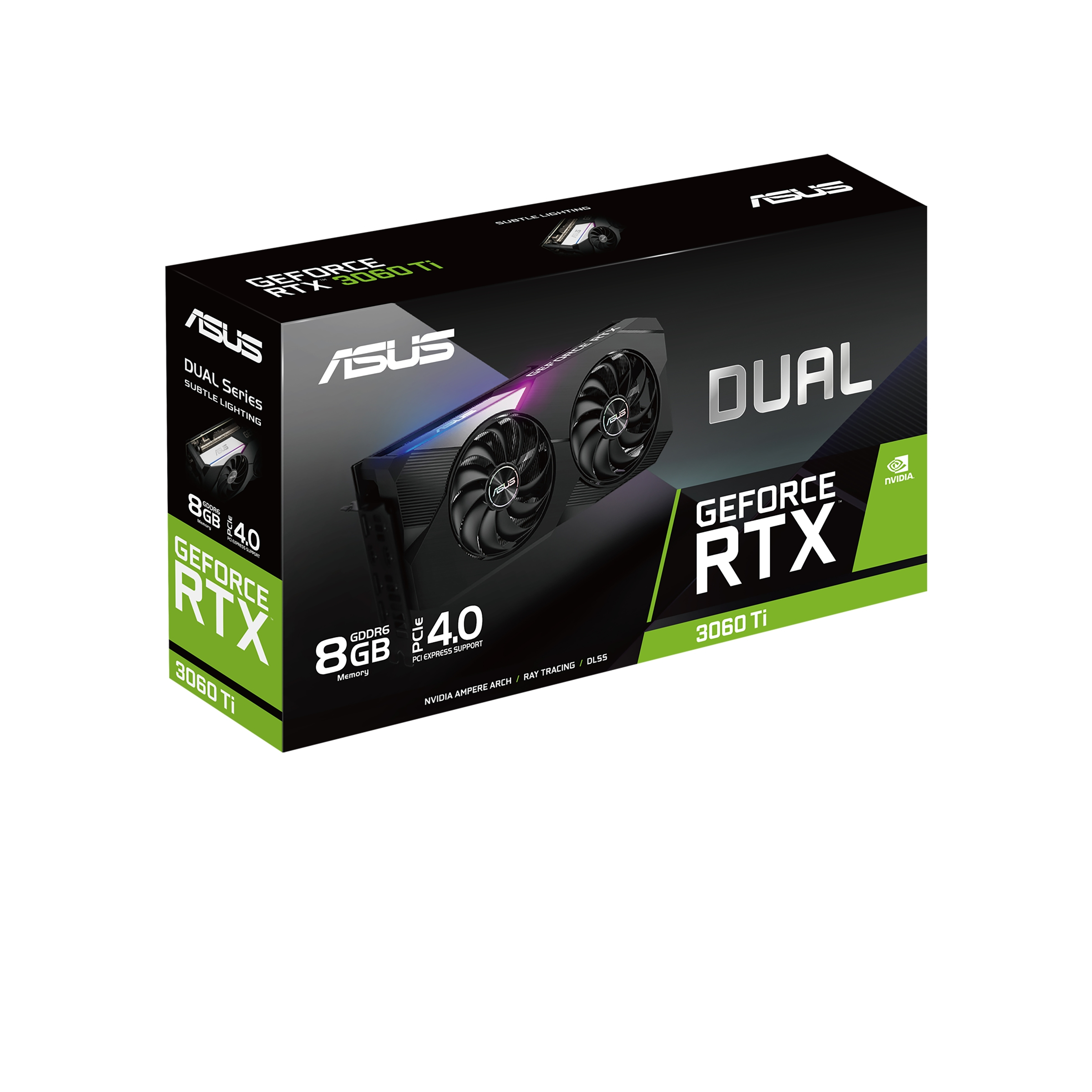 ASUS GeForce RTX™ 3060 Ti Dual 8GB (90YV0G13-M0NA00) (NVIDIA, Grafikkarte)