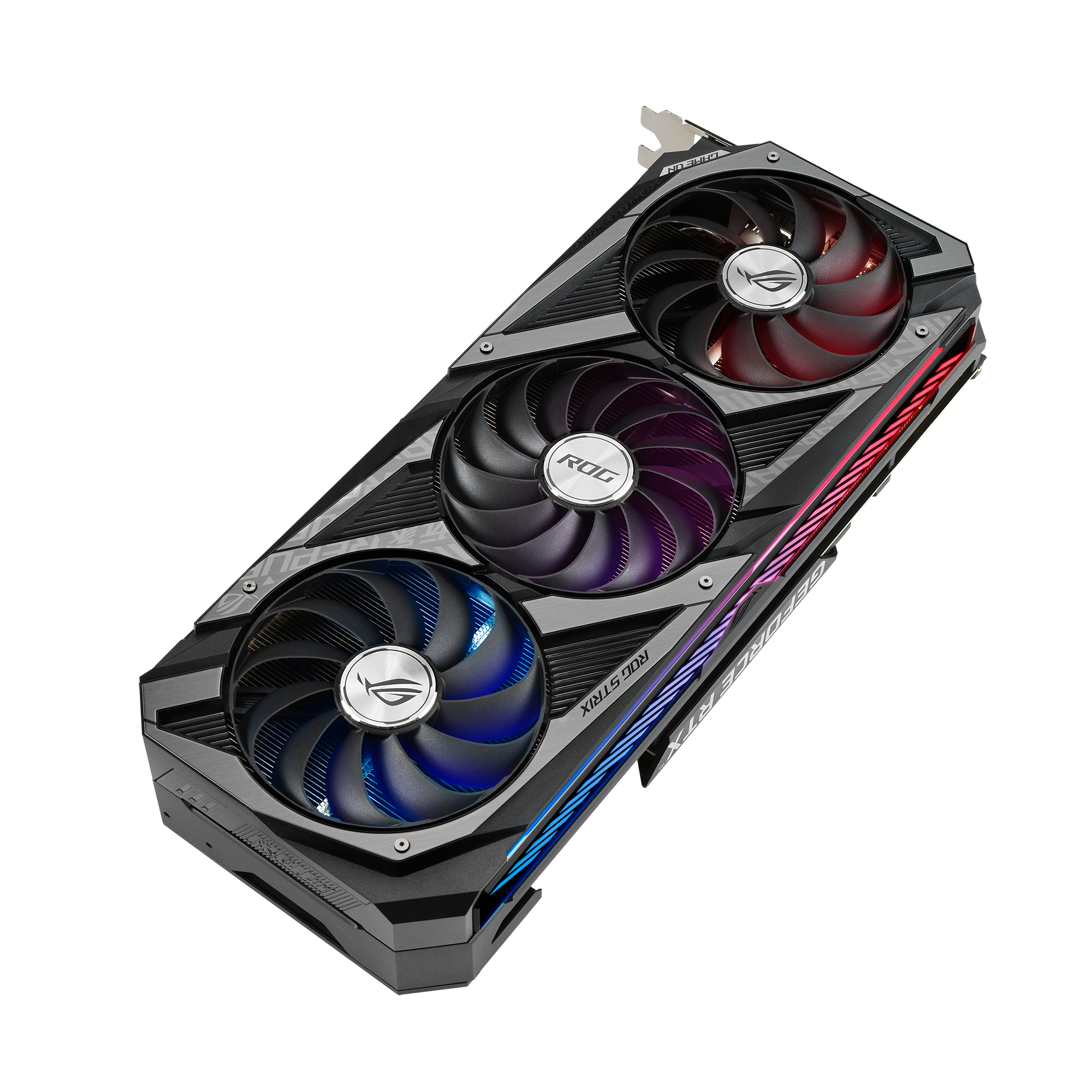 ASUS GeForce RTX™ 3060 Ti ROG Strix Gaming OC 8GB (90YV0G02-M0NA00) (NVIDIA, Gaming-Grafikkarte)