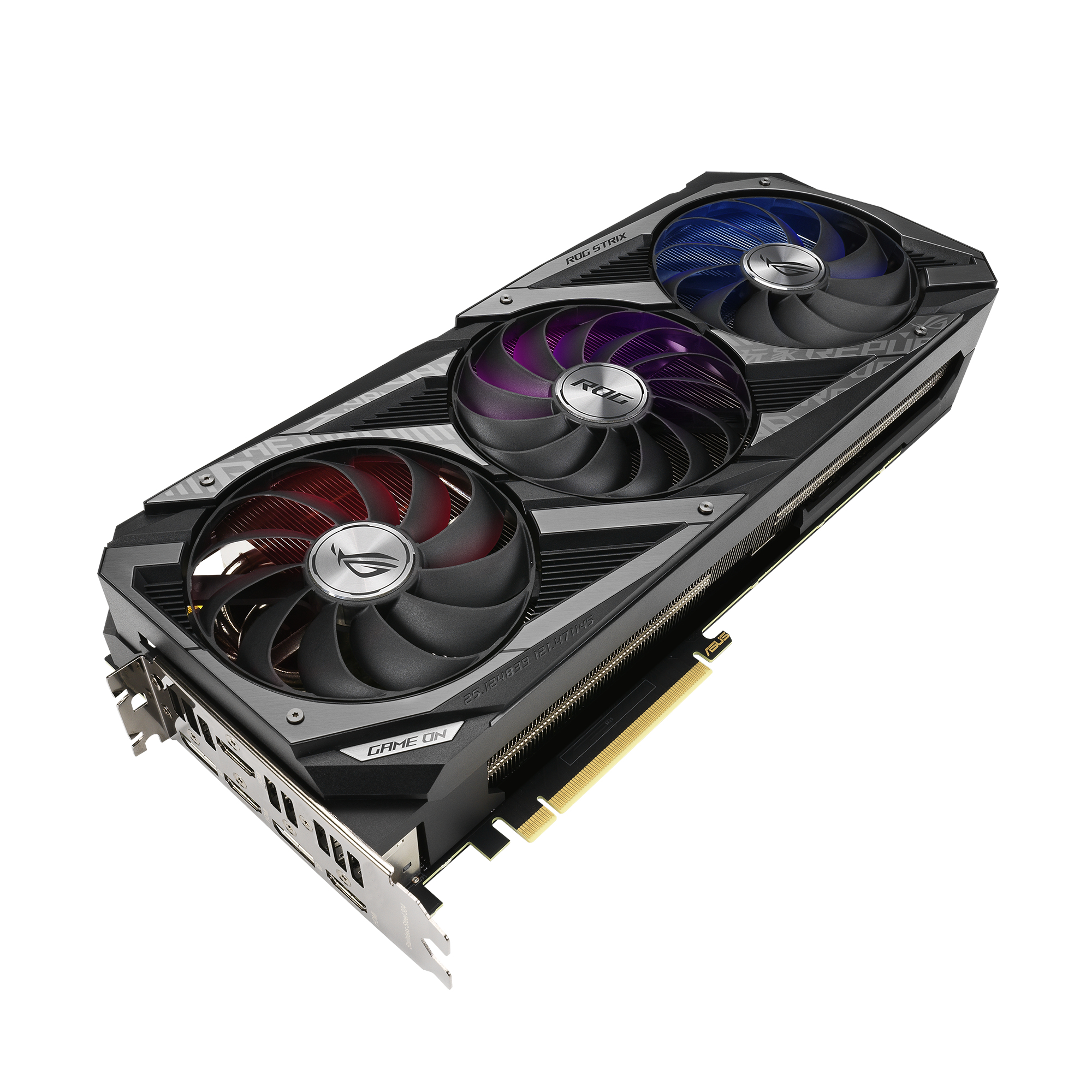 ASUS GeForce RTX™ 3060 Ti ROG Strix Gaming OC 8GB (90YV0G02-M0NA00) (NVIDIA, Gaming-Grafikkarte)