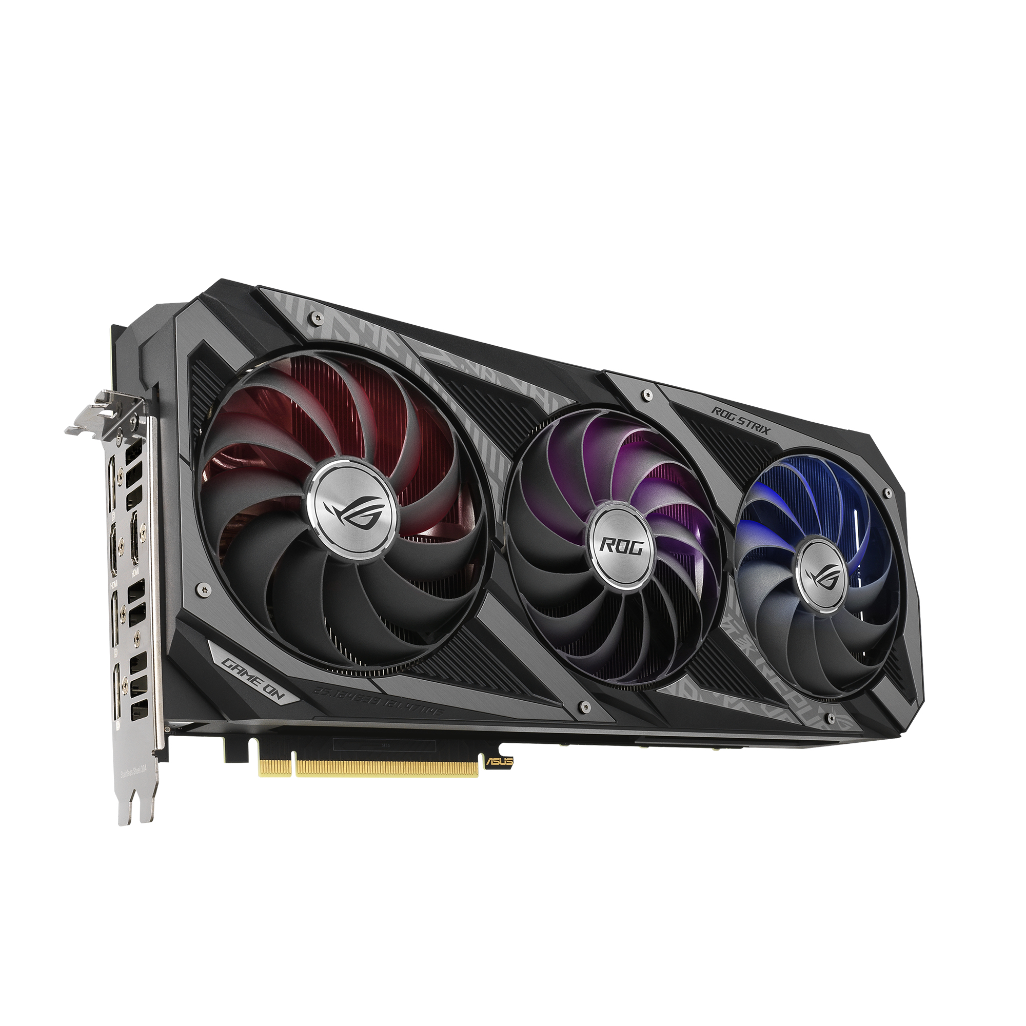 ASUS GeForce RTX  ™ 3060 Ti ROG Strix Gaming OC 8GB (90YV0G02-M0NA00) (NVIDIA, Gaming-Grafikkarte)