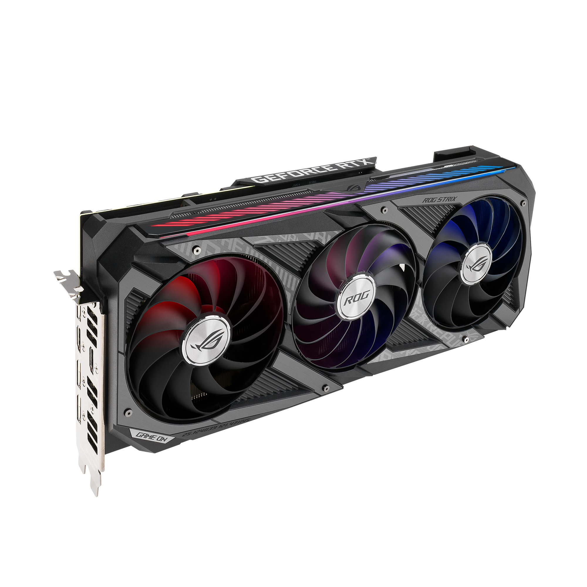 ASUS GeForce RTX™ 3060 Ti ROG Strix Gaming OC 8GB (90YV0G02-M0NA00) (NVIDIA, Gaming-Grafikkarte)