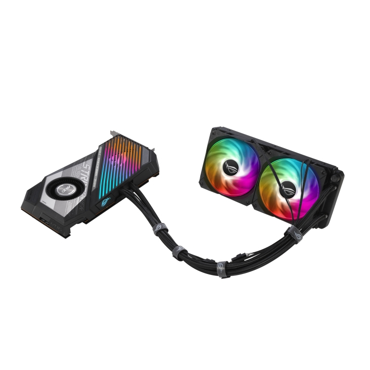 ASUS Radeon ROG STRIX LC RX6800XT 16GB (90YV0FL0-M0NM00) (AMD, Grafikkarte)
