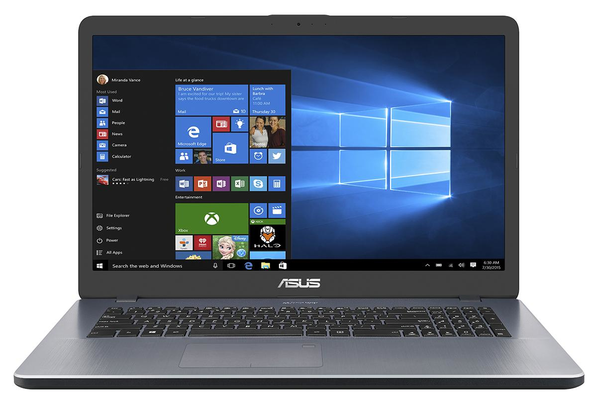 ASUS Vivobook 17 (F705UA-BX1064T) - 17,3 Zoll - Intel® Pentium® 4405U - 8 GB - 512 GB - Intel® HD 510 - Windows 10 Home (64 Bit)