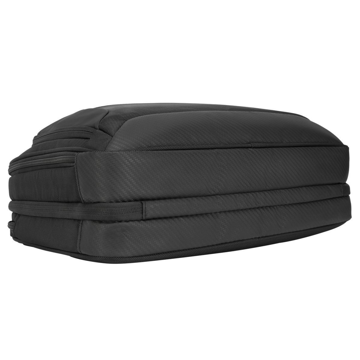 TARGUS Corporate Traveler Notebooktasche Aktentasche für Universal Strapazierfähiges ballistisches Nylonobermaterial nach Militärstandard 1680D – wasser- und verschleißfest, Schwarz