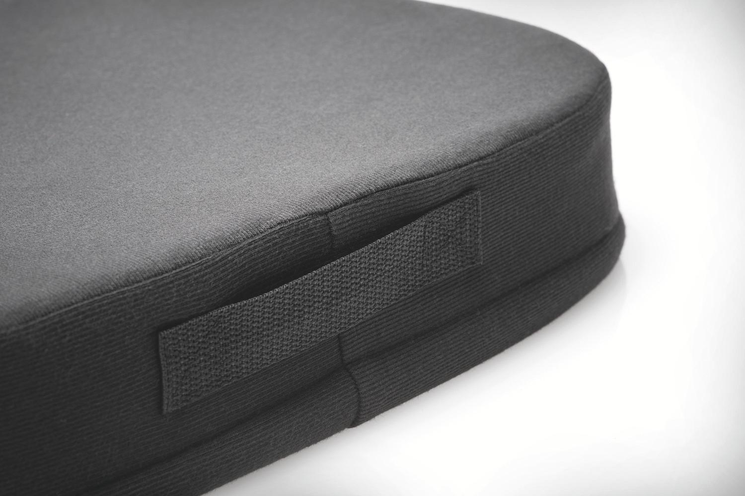 KENSINGTON Ergonomisches Sitzkissen, Schwarz