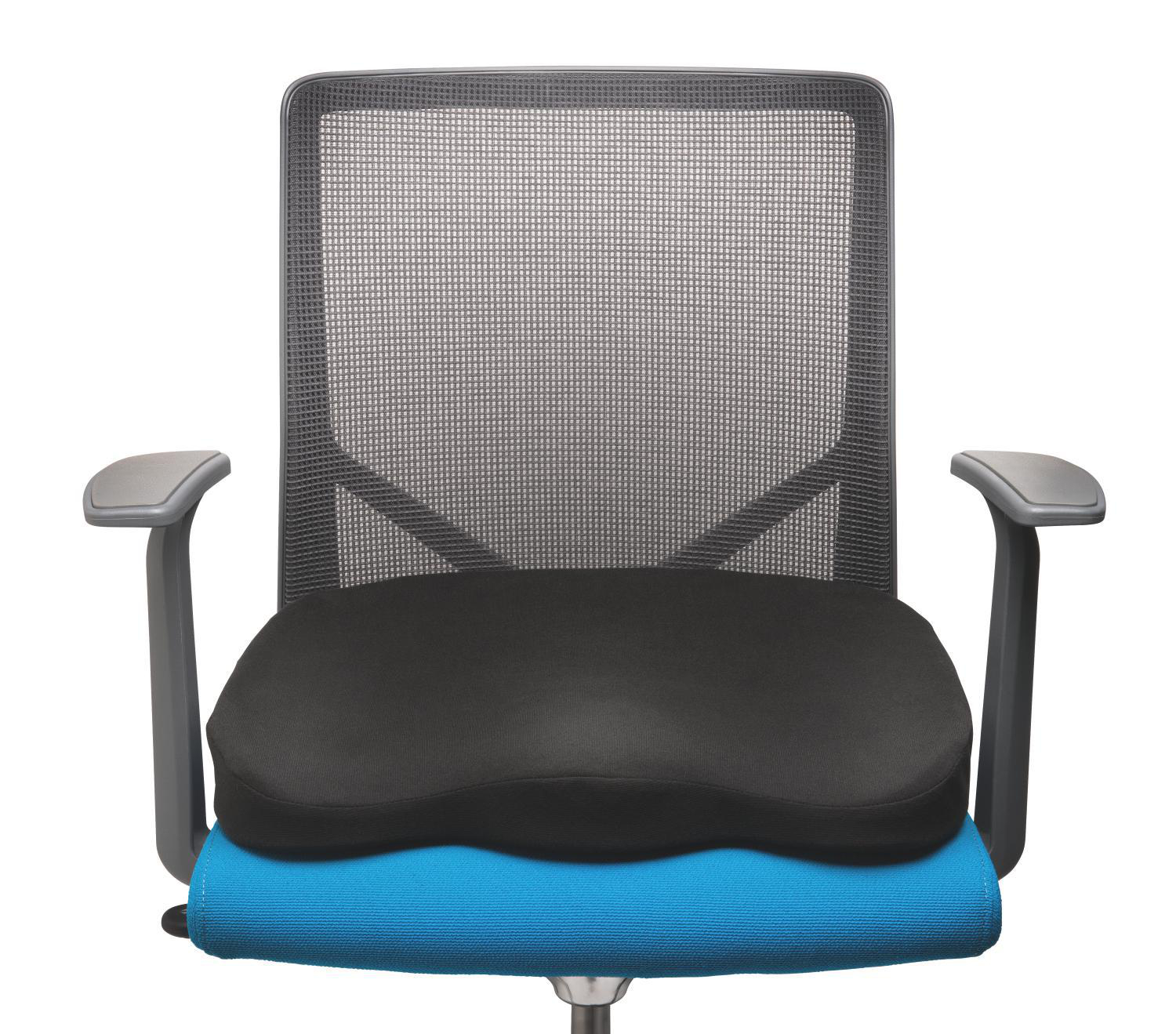 KENSINGTON Ergonomisches Sitzkissen, Schwarz