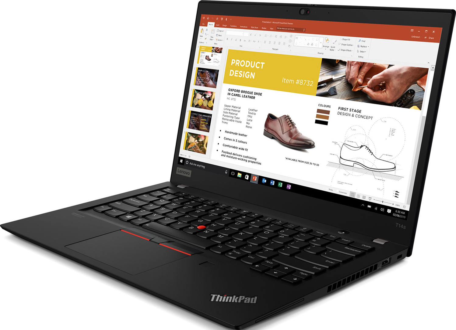 LENOVO ThinkPad T14s Gen 1 - Notebook (14 ", 512 GB SSD, Schwarz)