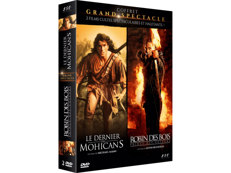 Le Dernier Des Mohicans Robin Des Bois Prince Des Voleurs Dvd Coffrets