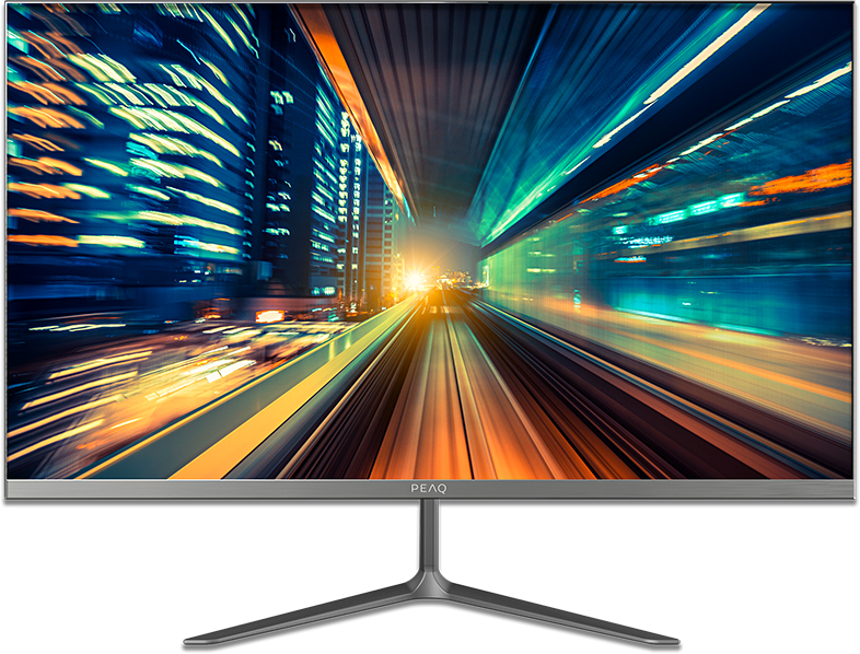 PEAQ PMO S271-IFC 27'' Sík FullHD 75Hz 16:9 FreeSync IPS LED Monitor