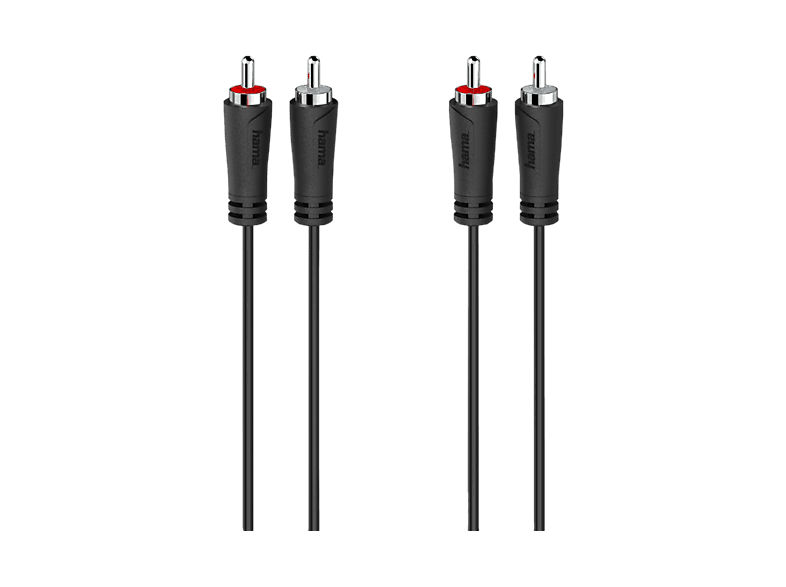 HAMA 00205258 - Audio-Kabel (Schwarz)