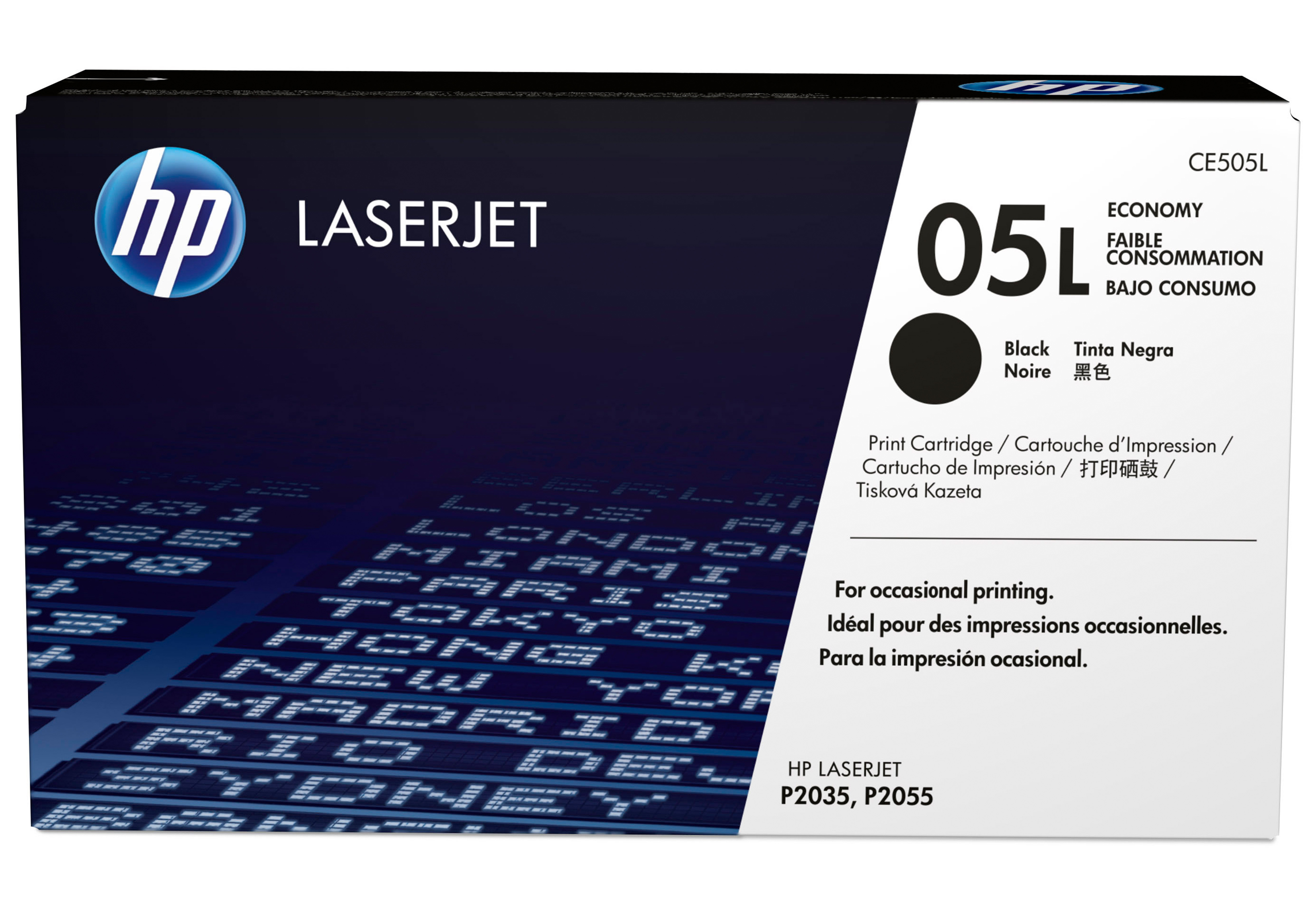 HP 05L Toner Schwarz (CE505L)