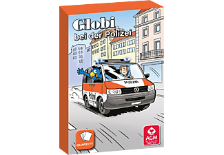 AGM Globi bei der Polizei - Quartett - Kartenspiel (Mehrfarbig)