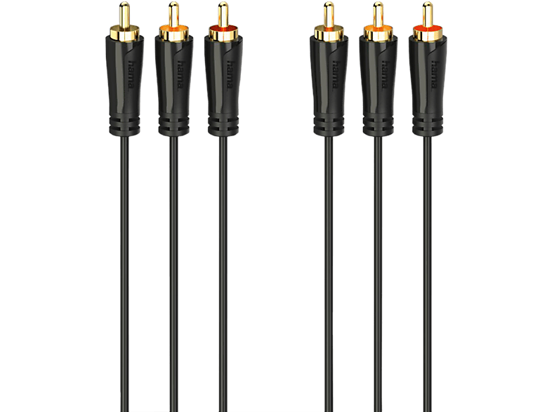 HAMA 00205150 - Audio-/Video-Kabel (Schwarz)