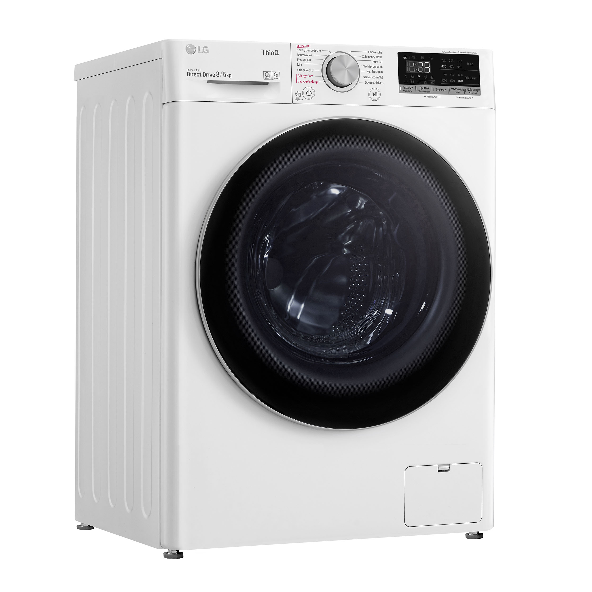 LG V4WD85S1 Waschtrockner (8 kg / 5 kg, 1360 U/Min.)