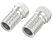 HAMA 205204 F PLUGS 5.5MM SCREWABLE 2PCS - Connecteur F (Argent)