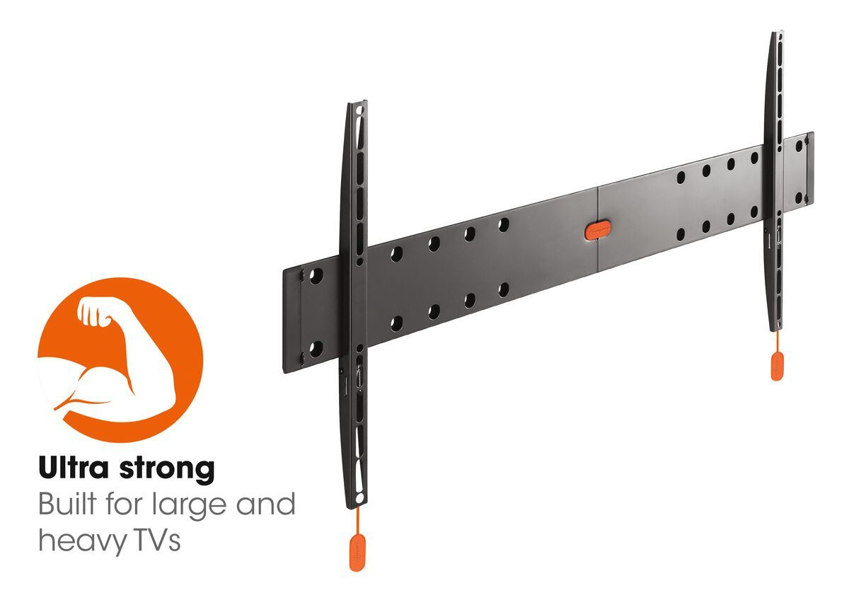 VOGEL´S Vogel's BASE 05 L TV-Wandhalterung für 102-203 cm (40-80 Zoll) Fernseher, starr, max. 70 kg, Wandhalterung, max. 80 Zoll, Starr, Schwarz