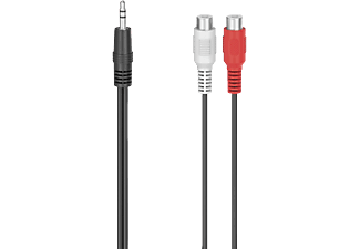 HAMA 00205185 - Adattatore audio (Nero/Rosso/Bianco)