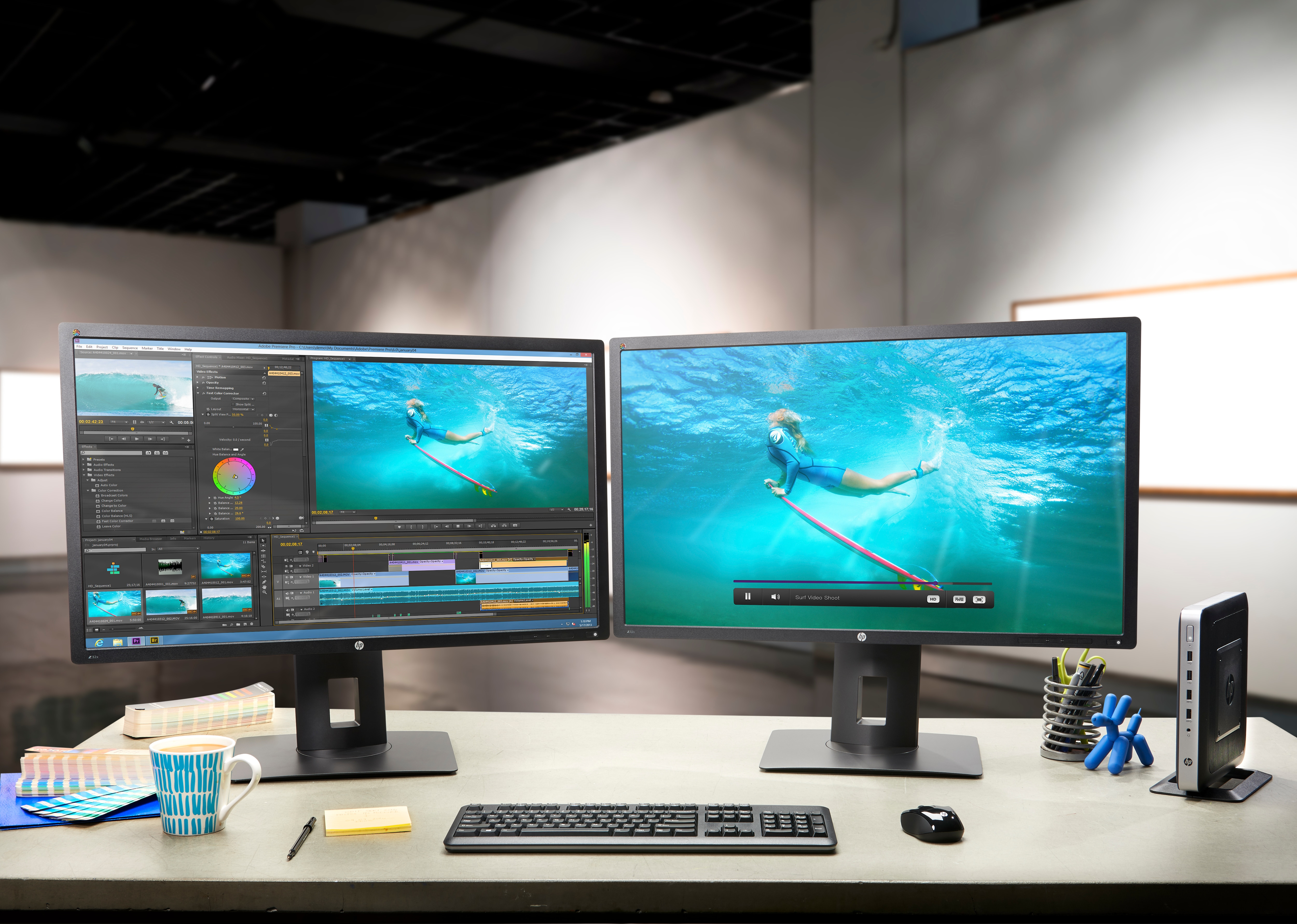 HP - B2B t630 Thin Client - AMD G-Series GX-420GI - 4 GB - 8 GB