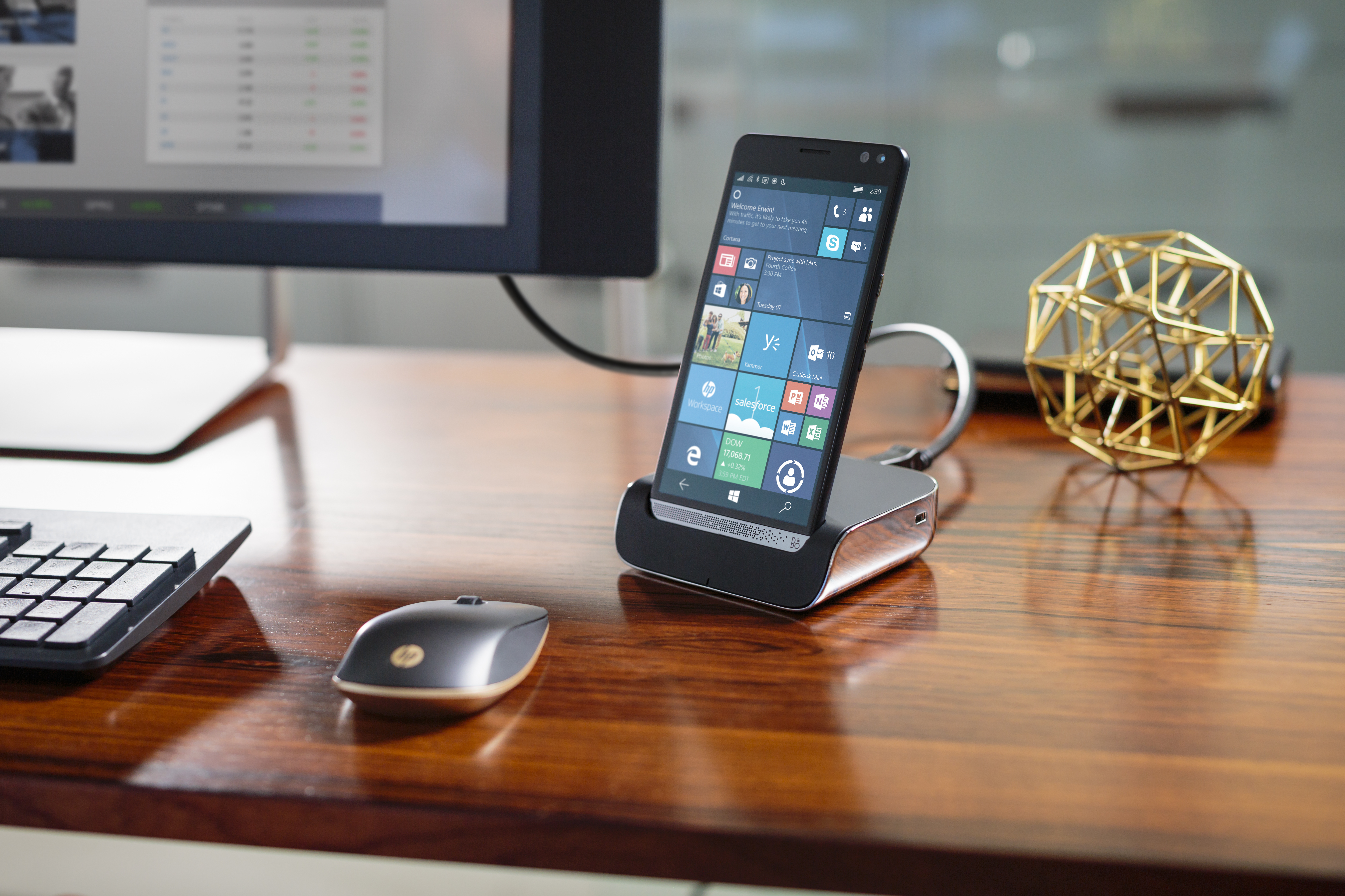 HP Y1M46EA Elite x3 inkl. Cradle Dock, Tablet, 64 GB, 5,96 Zoll, Schwarz