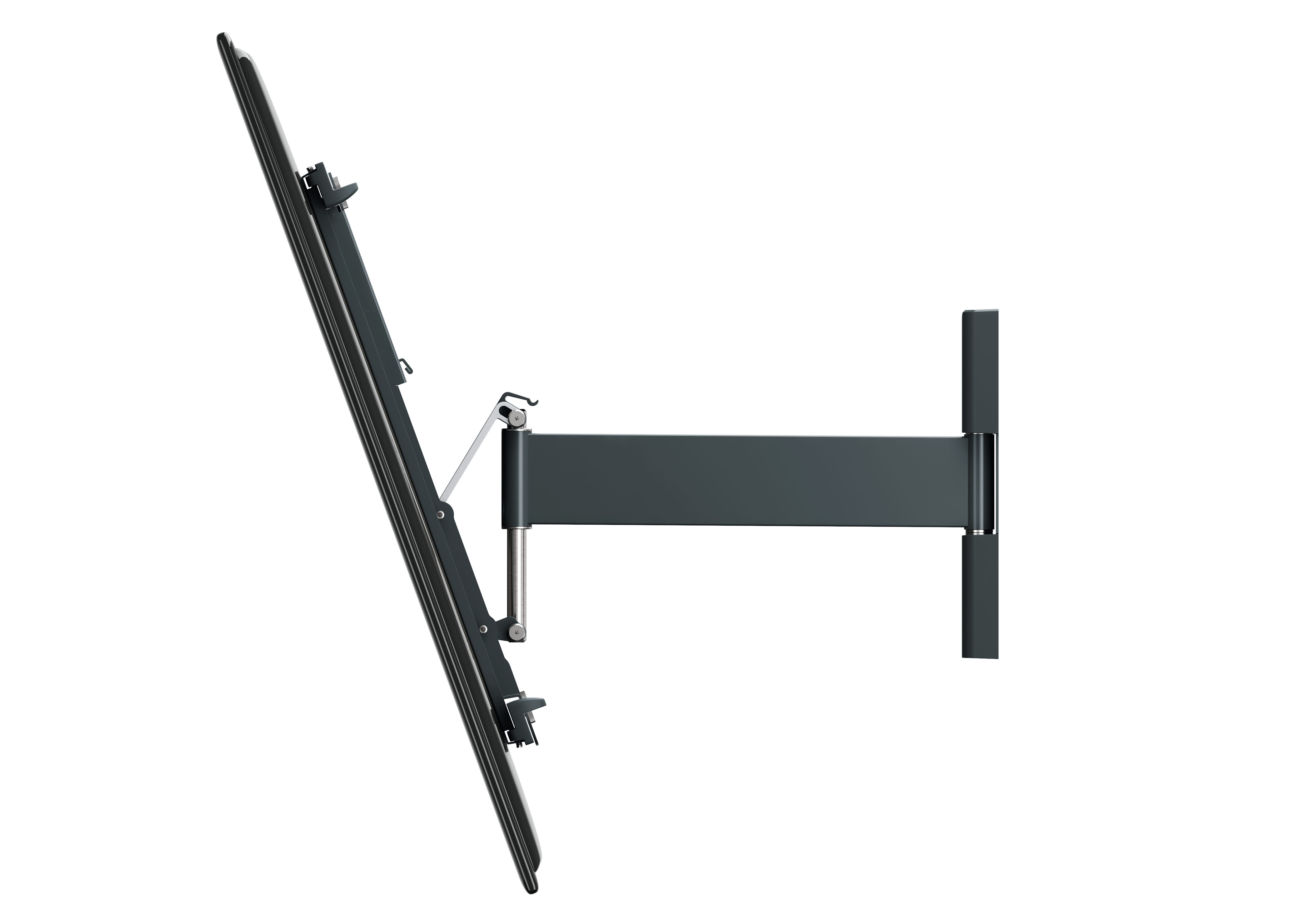 VOGEL´S Vogel's THIN 525 TV-Wandhalterung für 102-165 cm (40-65 Zoll) Fernseher, drehbar und neigbar,  Wandhalterung, max. 65 Zoll, Schwenkbar, Neigbar, Schwarz