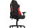 NITRO CONCEPTS X1000 - Gaming-Stuhl (Schwarz/Rot)