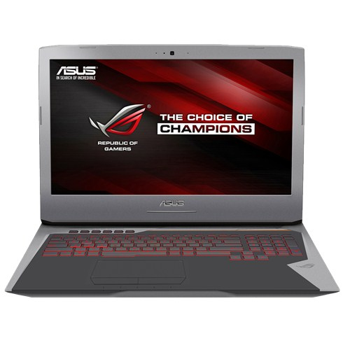 ASUS G752VS-BA185T - 17,3 Zoll - Intel® Core™ i7 i7-6700HQ - 32 GB - 512 GB - NVIDIA GeForce® GTX 1070 - Windows 10 Home (64 Bit)