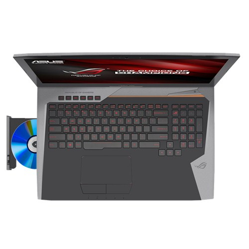 ASUS G752VS-BA185T - 17,3 Zoll - Intel® Core™ i7 i7-6700HQ - 32 GB - 512 GB - NVIDIA GeForce® GTX 1070 - Windows 10 Home (64 Bit)