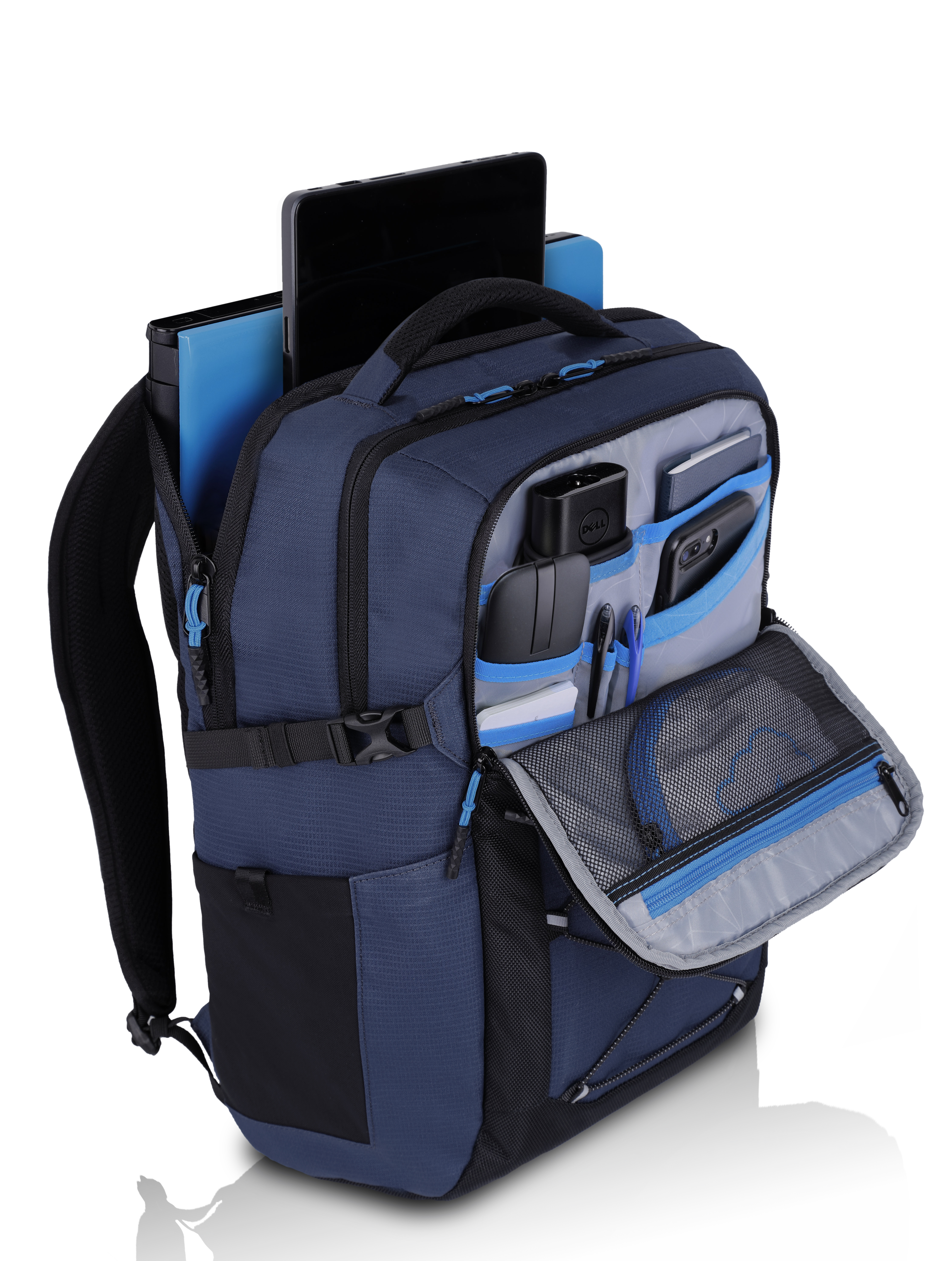 DELL - B2B Energy Backpack 15 Notebooktasche, Schwarz/Blau