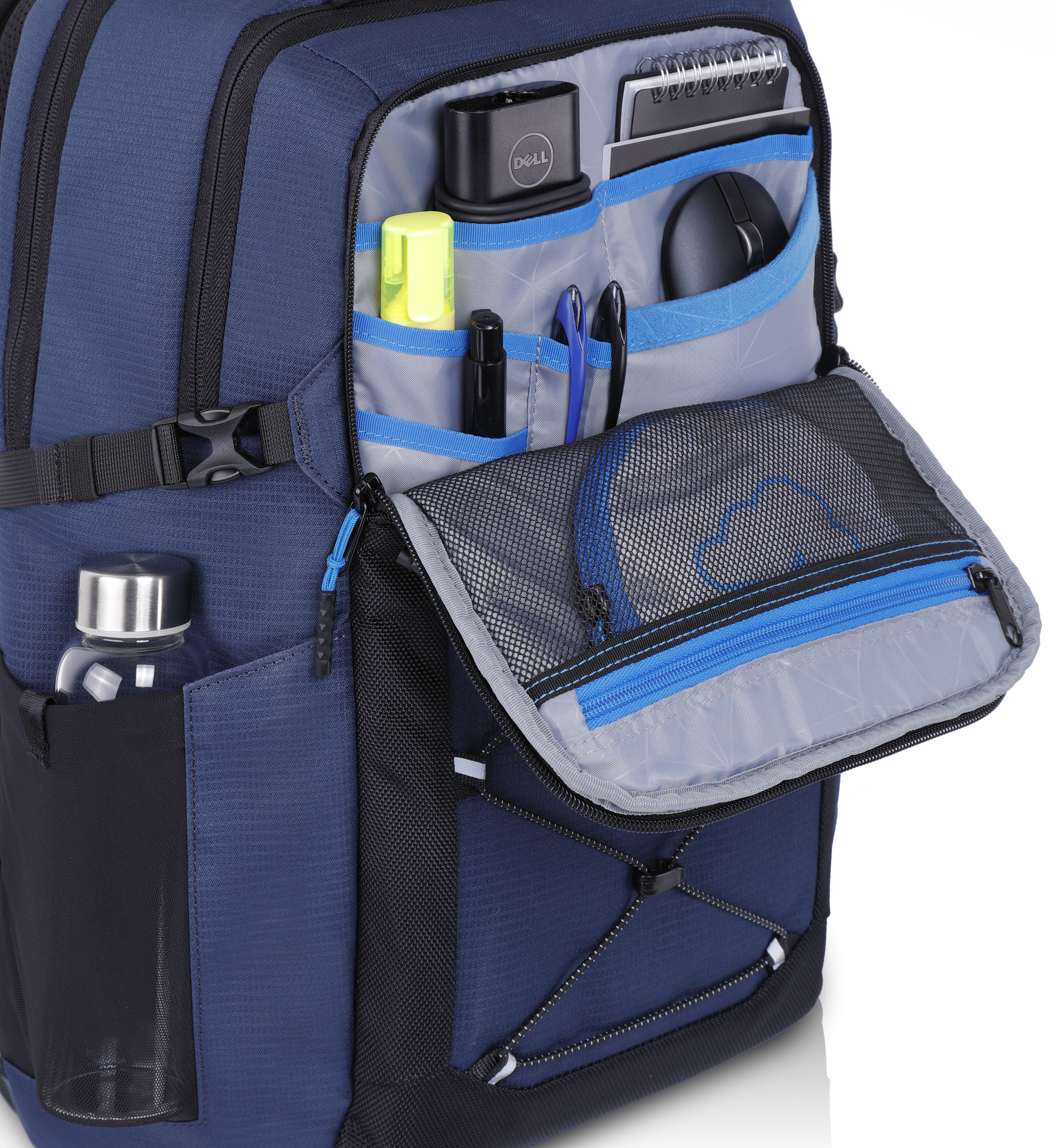 DELL - B2B Energy Backpack 15 Notebooktasche, Schwarz/Blau