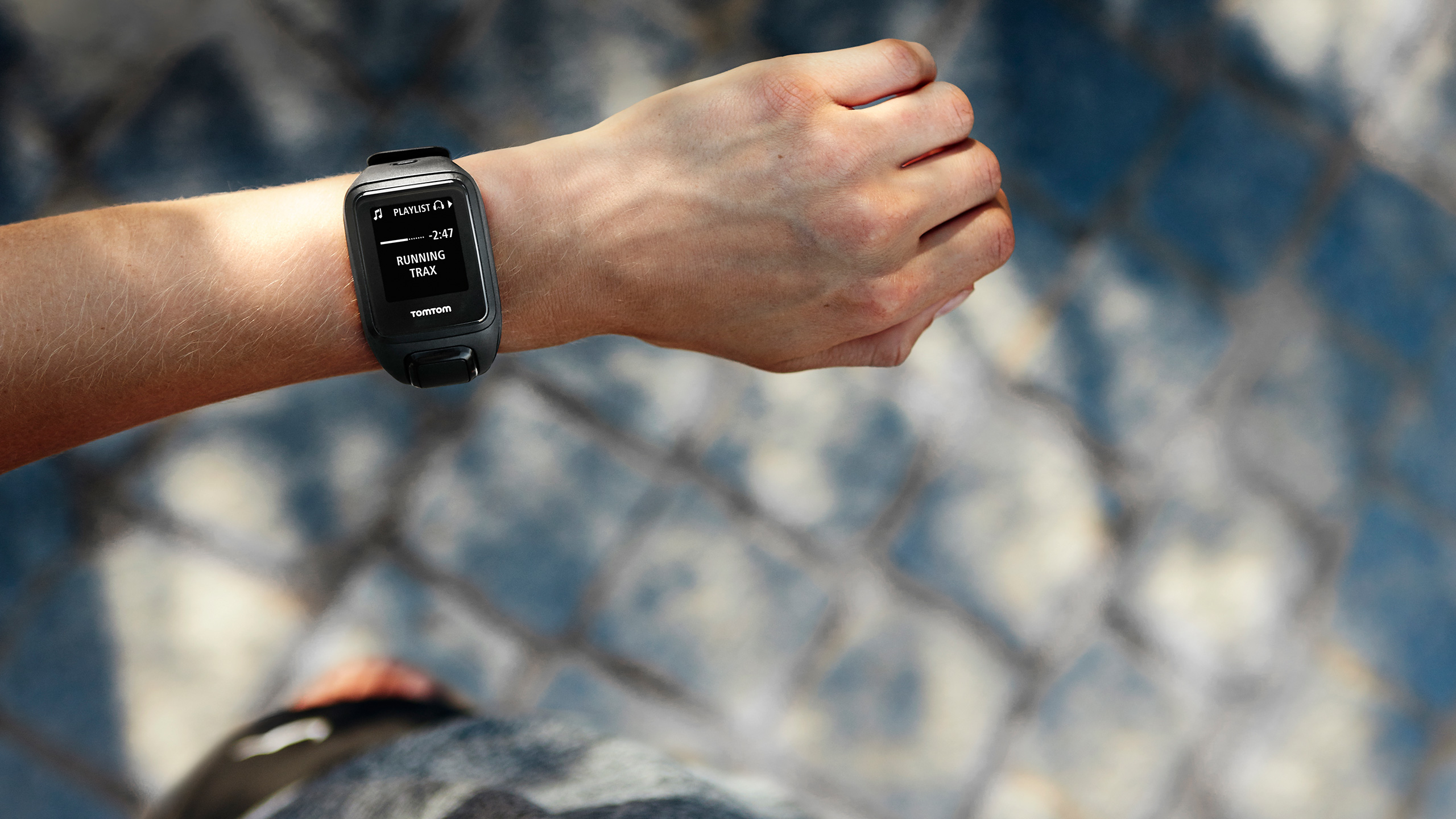 TOMTOM Spark Cardio inkl. Music Small, Fitness Tracker, S (121-175 mm), Schwarz