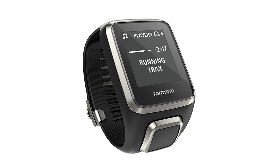 TOMTOM Spark Cardio inkl. Music Small, Fitness Tracker, S (121-175 mm), Schwarz