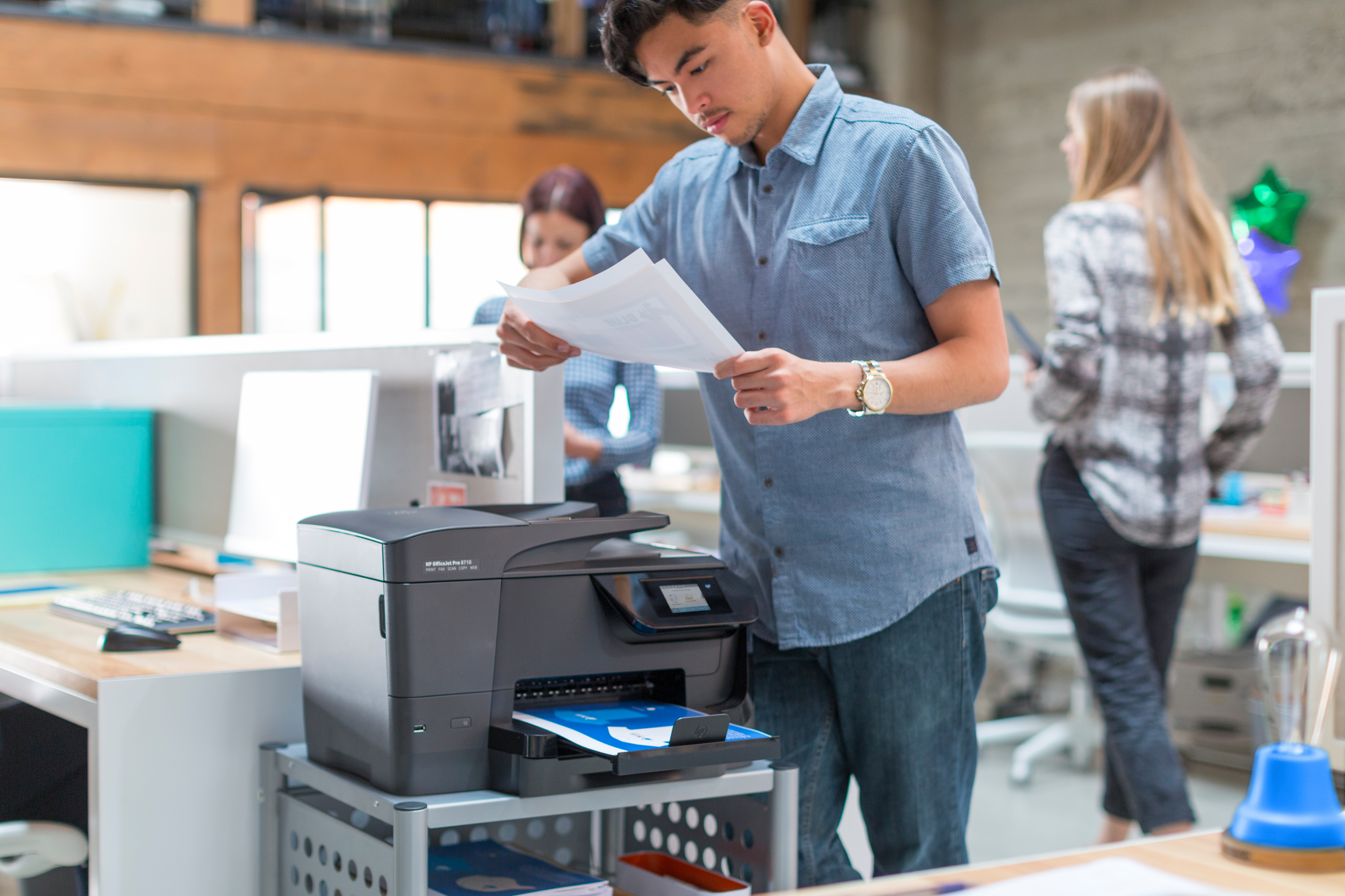 HP OfficeJet Pro 8715 (Instant Ink) 4-in-1 Multifunktionsdrucker