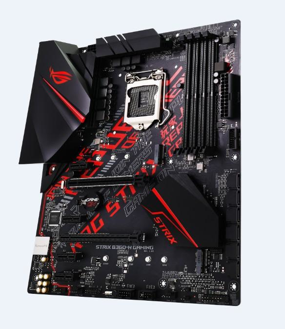 ASUS Mainboard Strix schwarz B360-H ROG Gaming